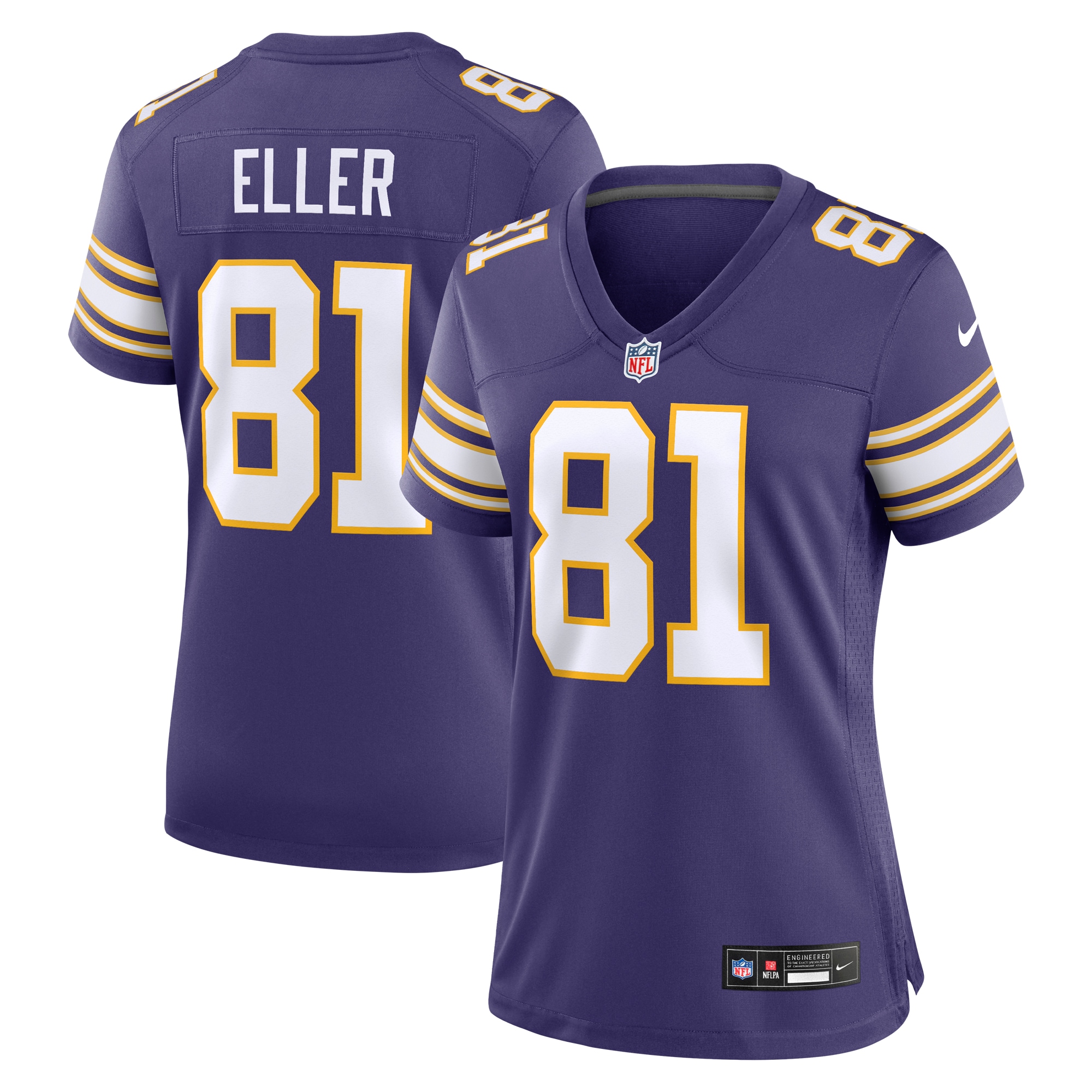 Carl Eller Minnesota Vikings Classic Game Jersey - Women's