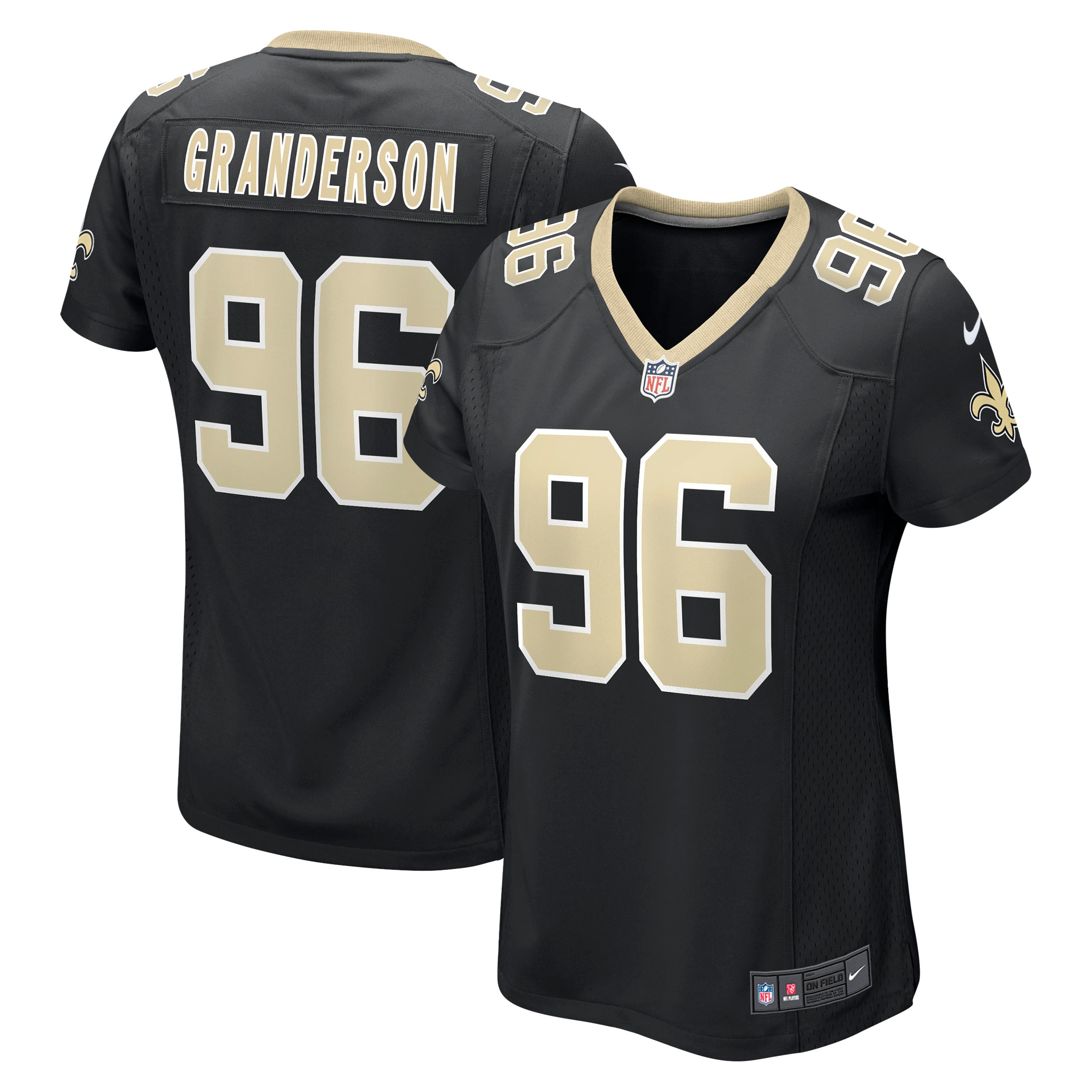 Carl Granderson New Orleans Saints Game Jersey - Women's