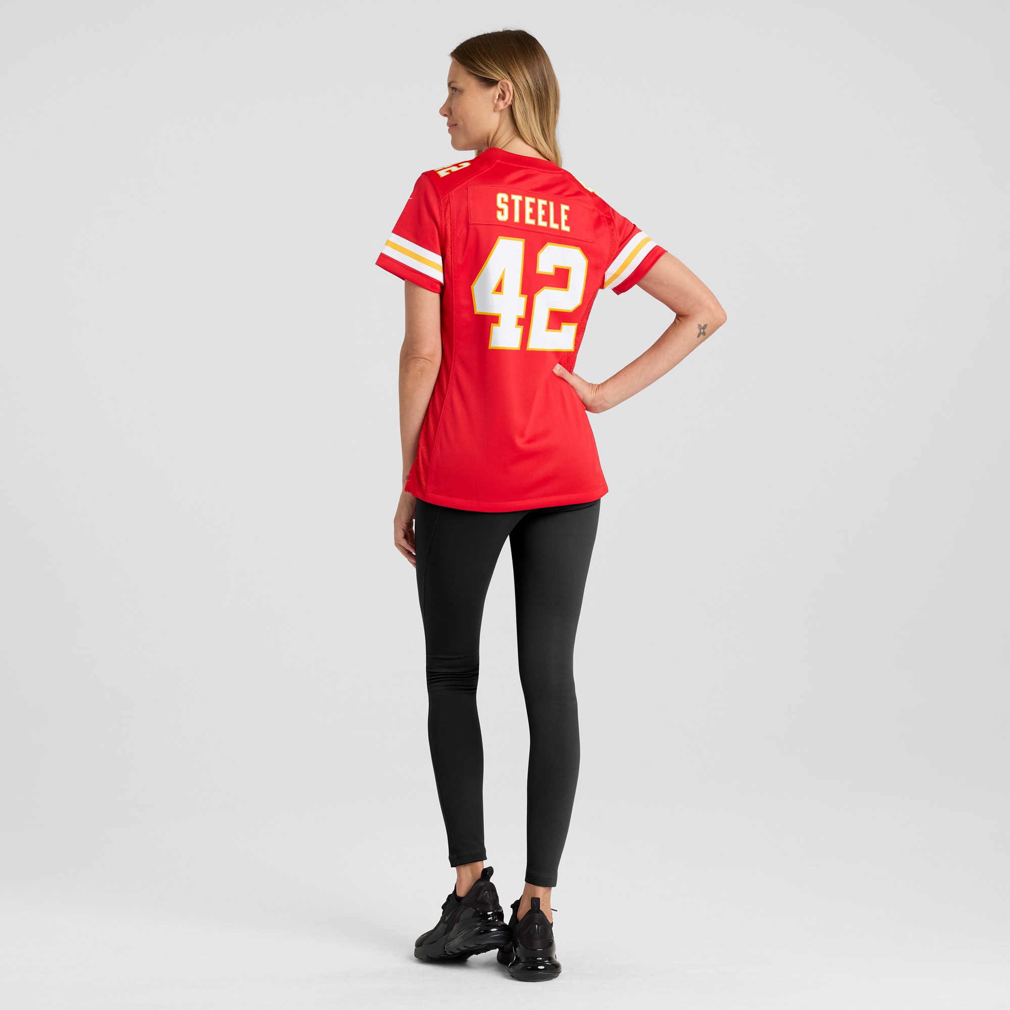 Carson Steele Kansas City Chiefs Game Jersey - Women's - Image 5