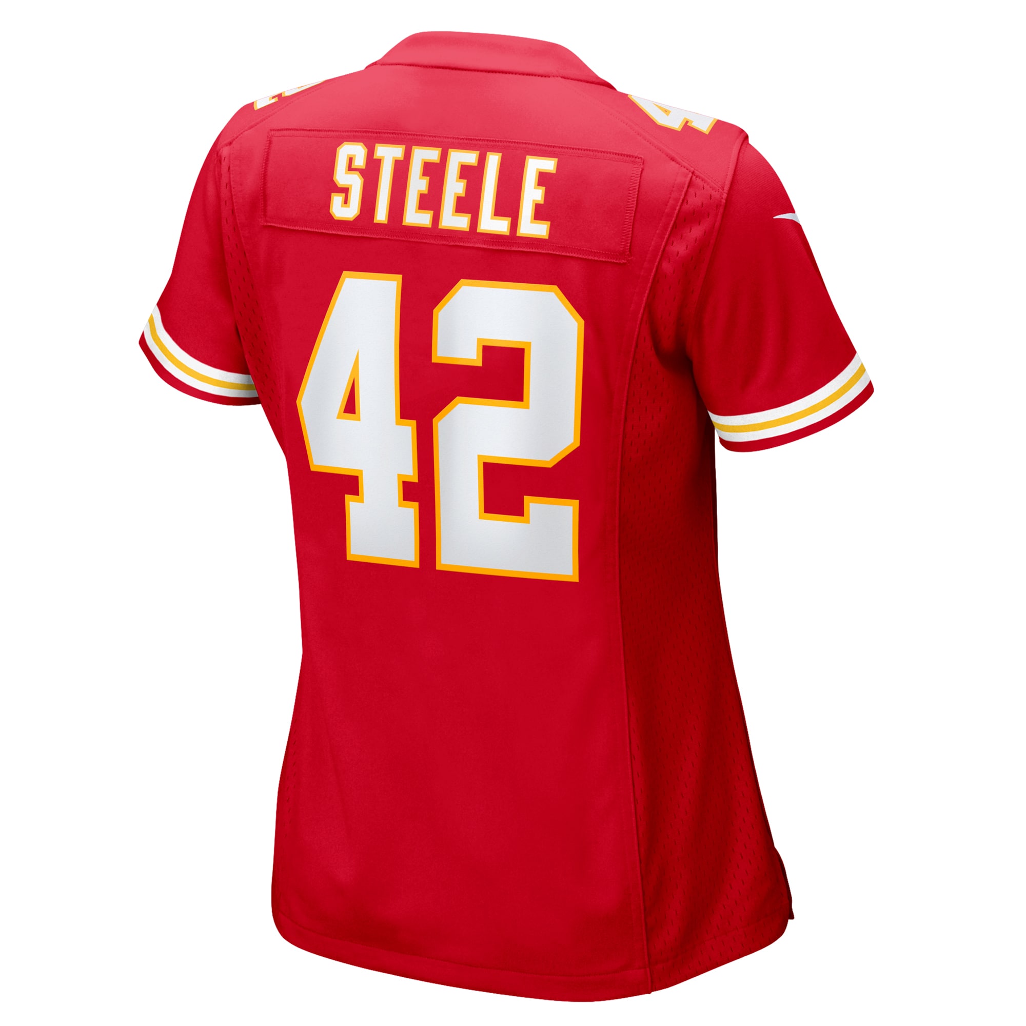 Carson Steele Kansas City Chiefs Game Jersey - Women's - Image 3