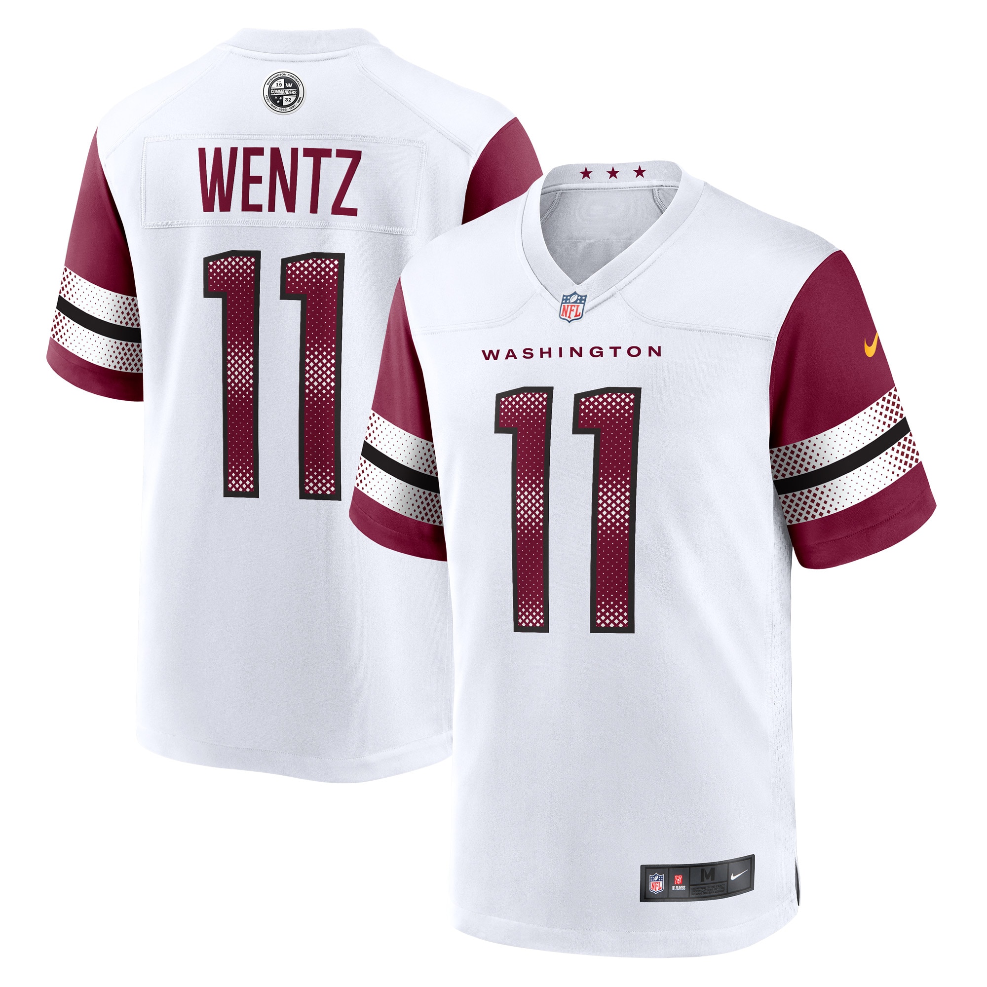 Carson Wentz Washington Commanders Game Jersey - Men's