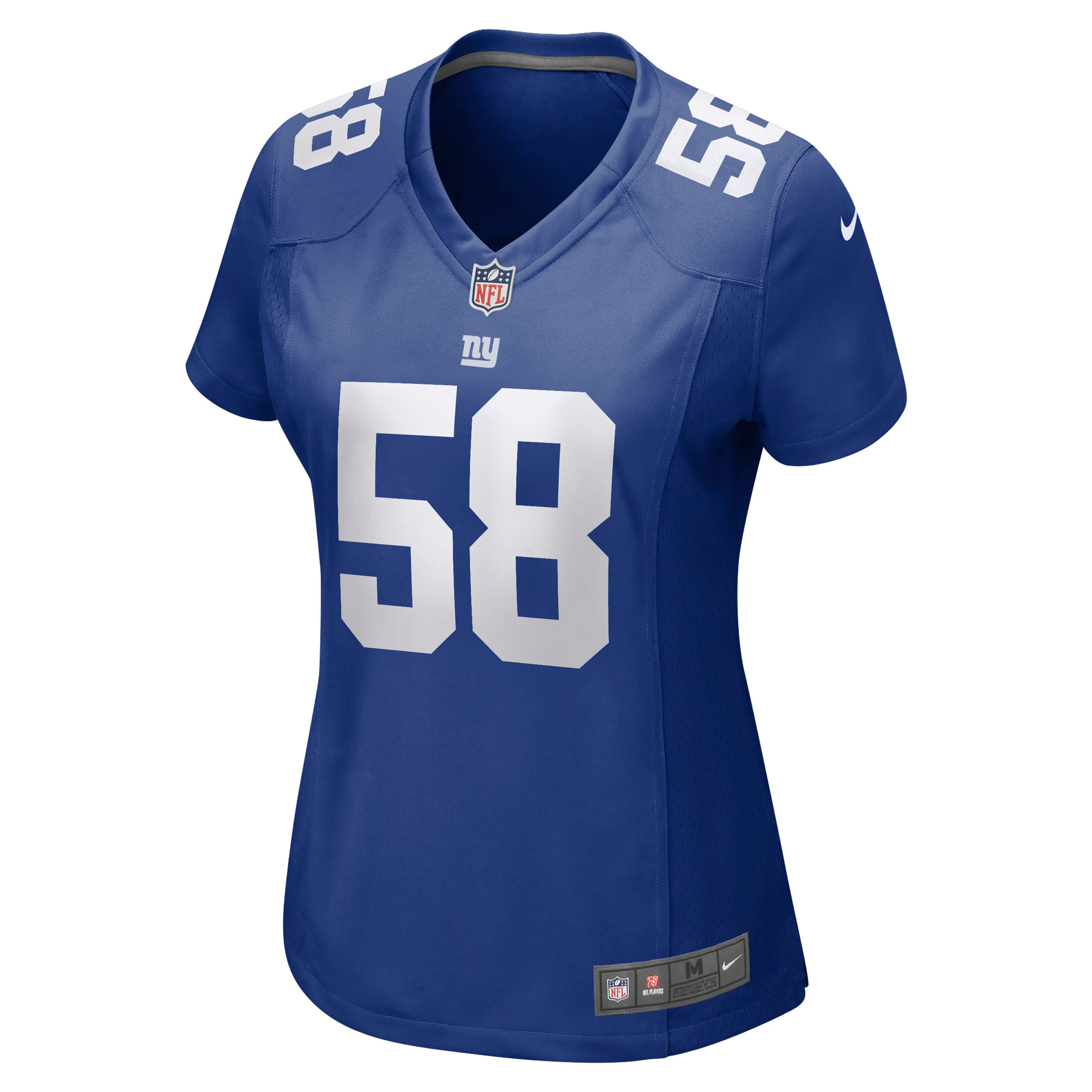 Alternative view of Casey Kreiter New York Giants Game Jersey - Women's