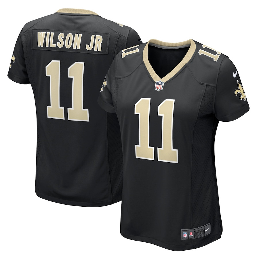 Cedrick Wilson Jr. #11 New Orleans Saints Game Jersey - Women's | Black