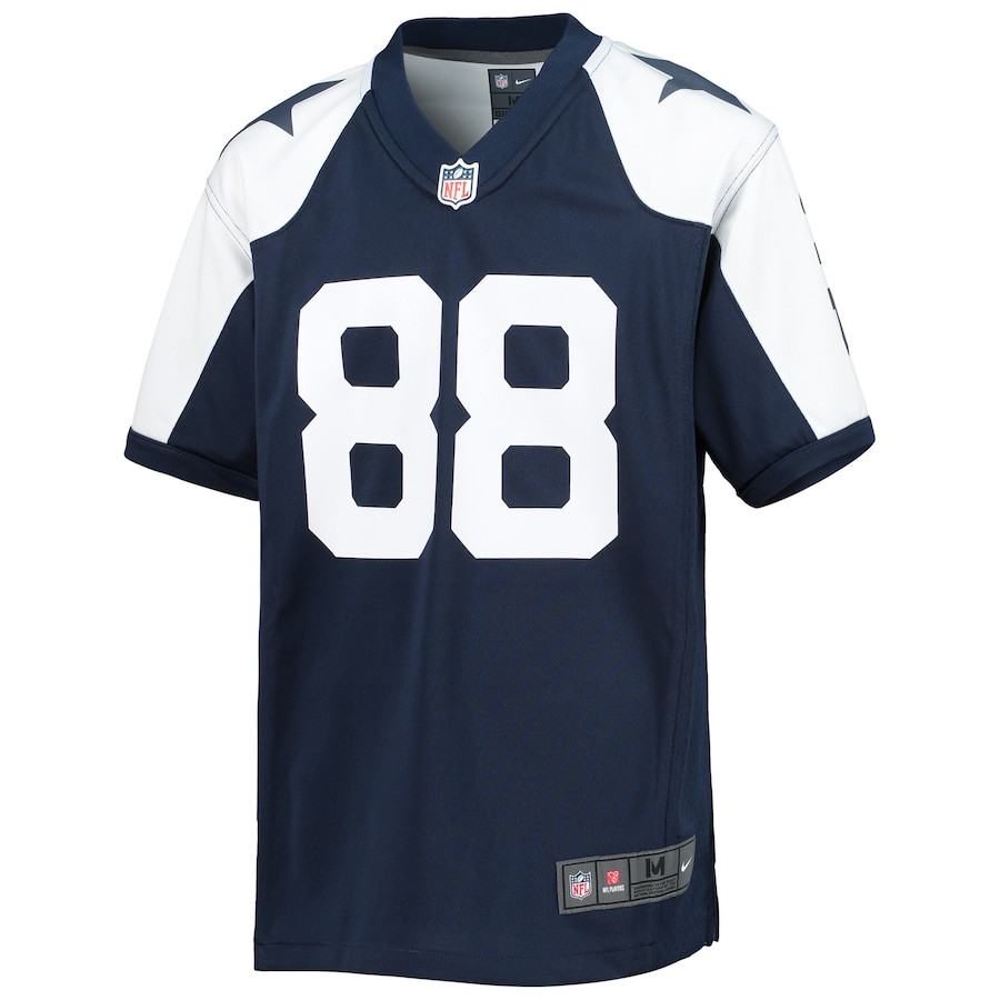 Alternative view of CeeDee Lamb #88 Dallas Cowboys Alternate Game Jersey - Youth | Navy