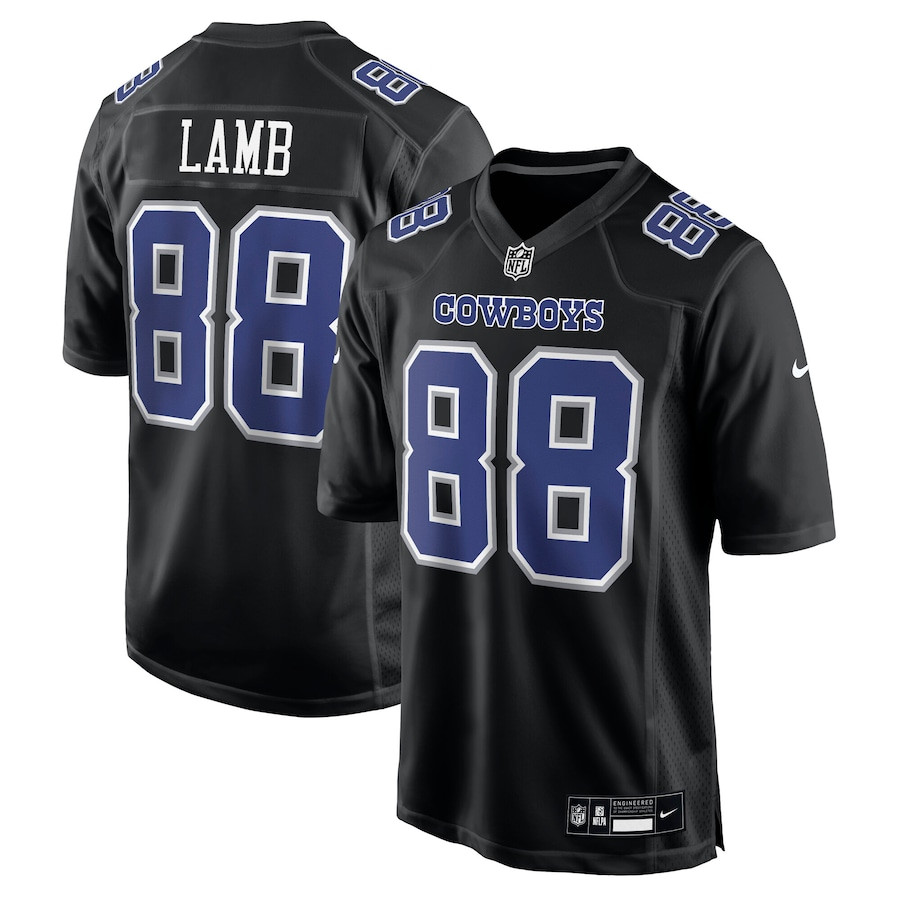 CeeDee Lamb #88 Dallas Cowboys Game Jersey - Men's | Carbon Black