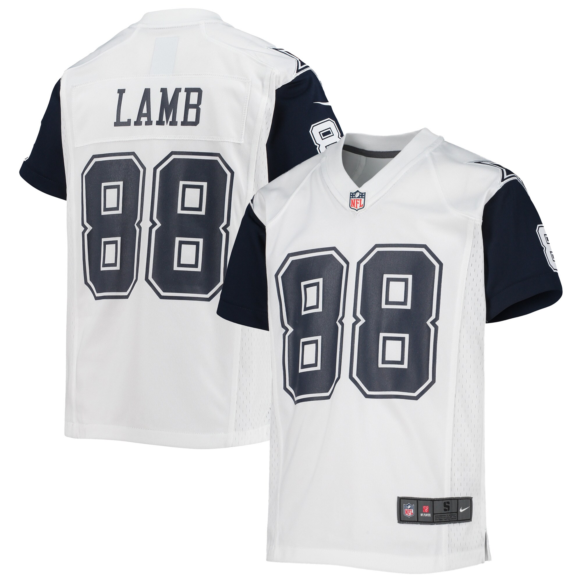 CeeDee Lamb Dallas Cowboys Alternate Game Jersey - Youth