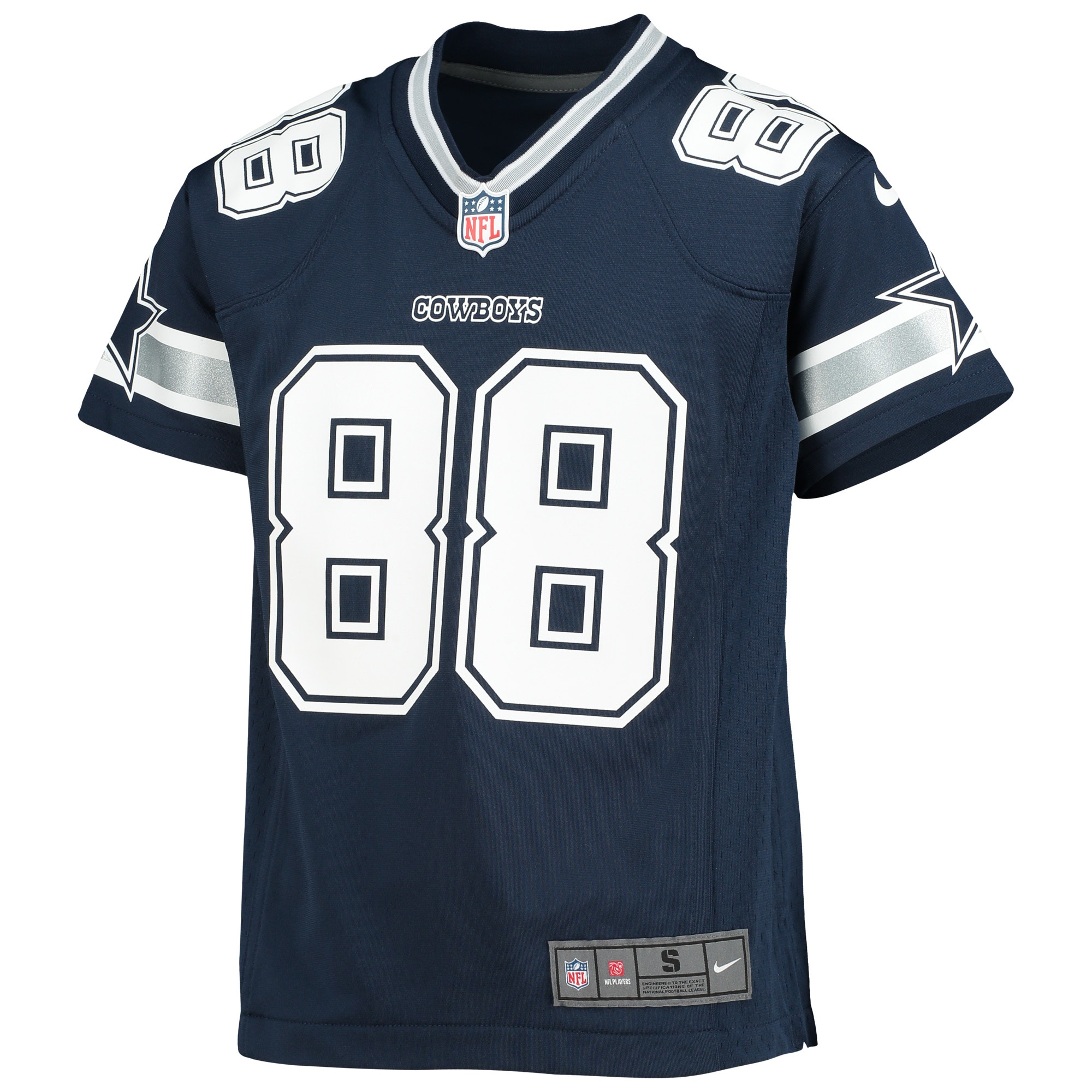 Alternative view of CeeDee Lamb Dallas Cowboys Game Jersey - Youth