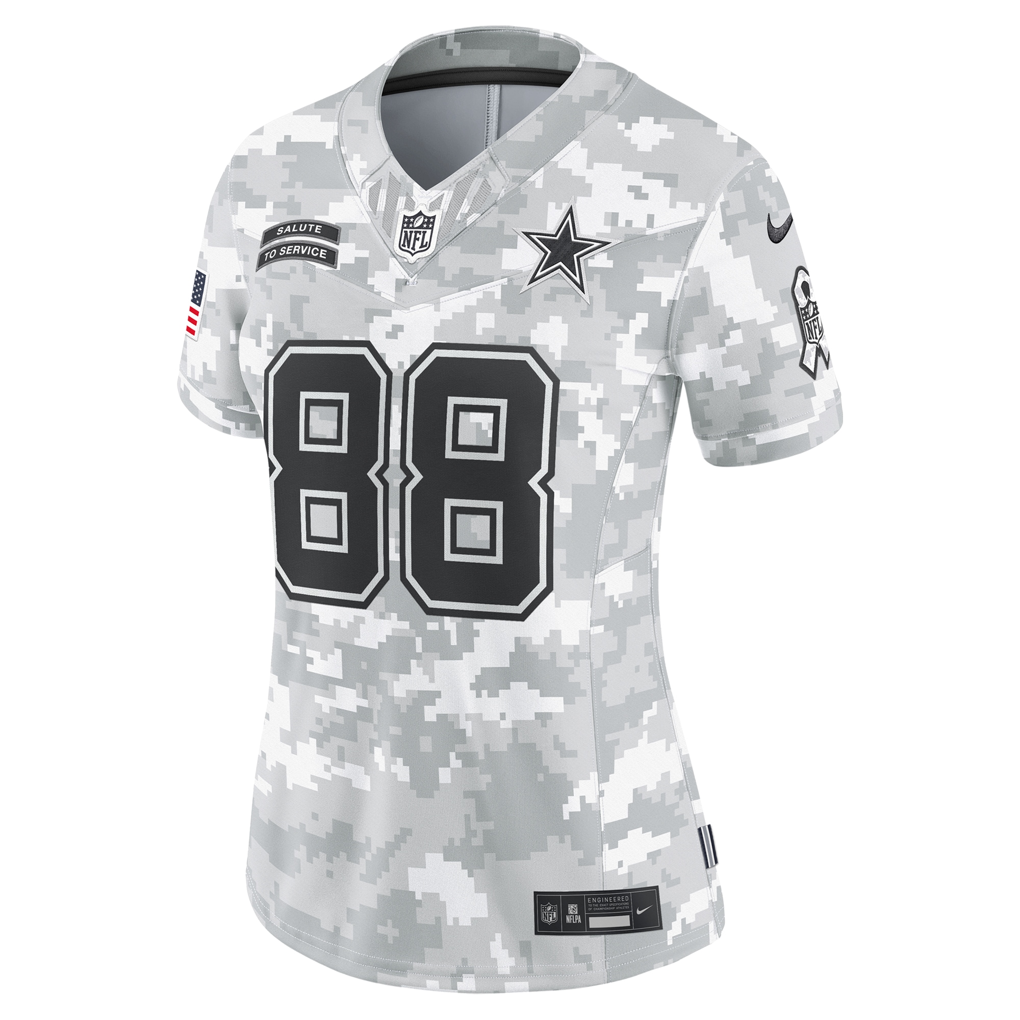 Alternative view of CeeDee Lamb Dallas Cowboys Salute To Service Limited Jersey - Women's