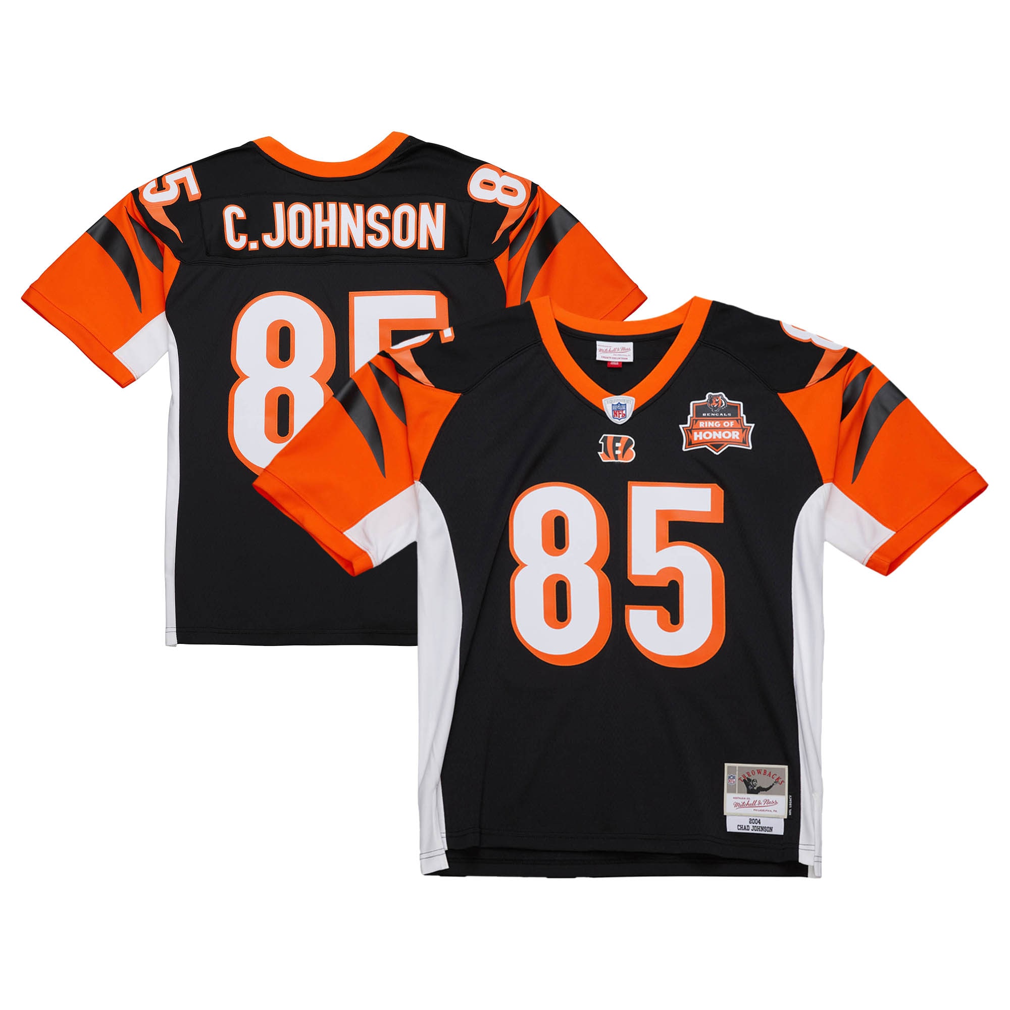 Chad Johnson Mitchell & Ness Cincinnati Bengals Game Jersey - Men's