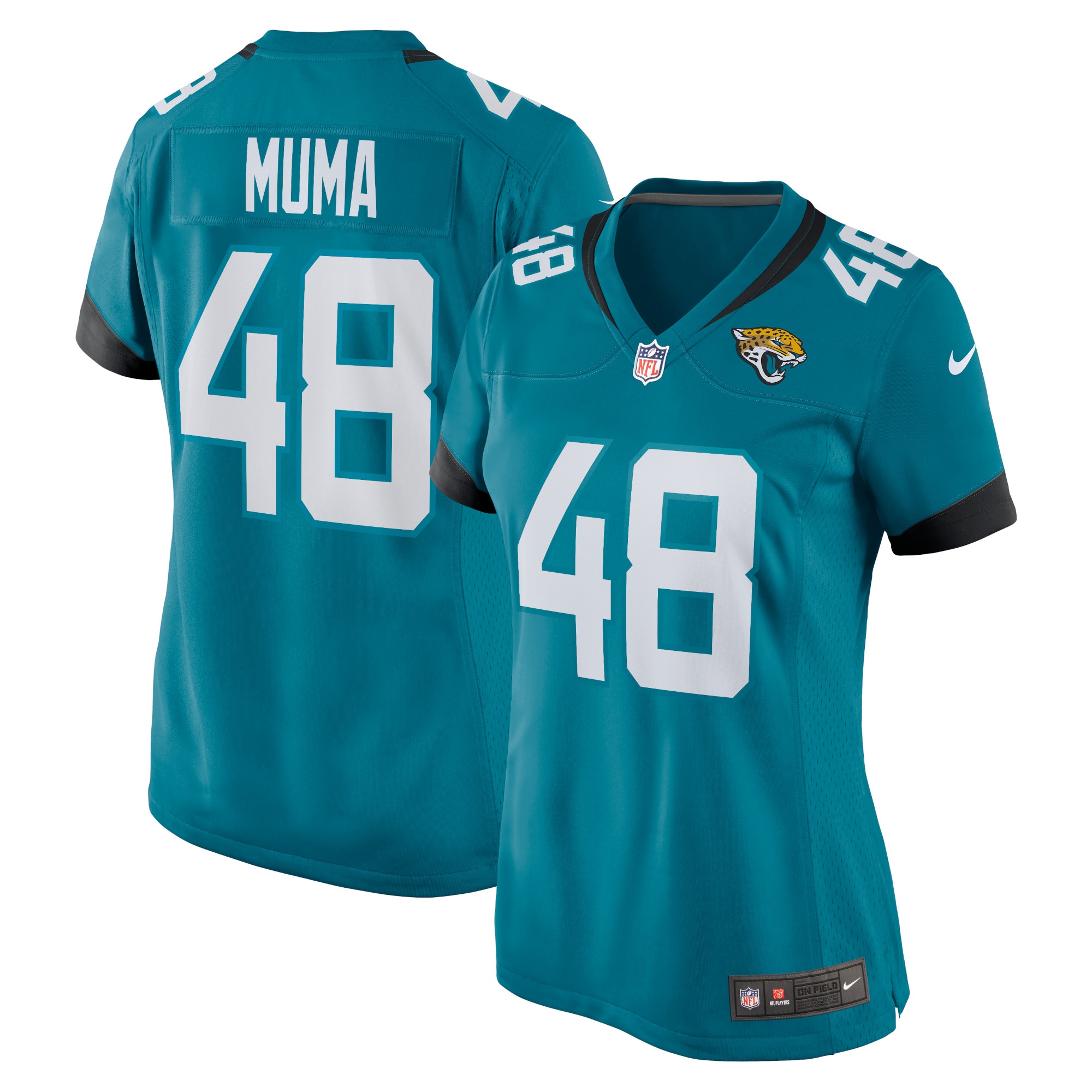 Chad Muma Jacksonville Jaguars Game Jersey - Women's
