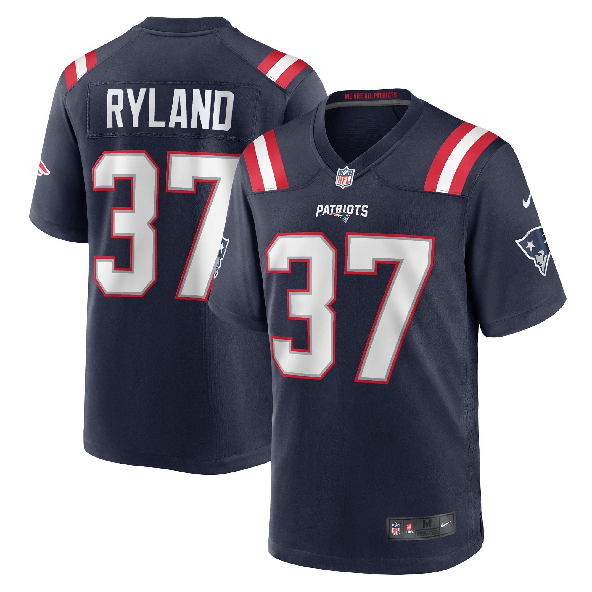 Chad Ryland New England Patriots Game Jersey - Men's