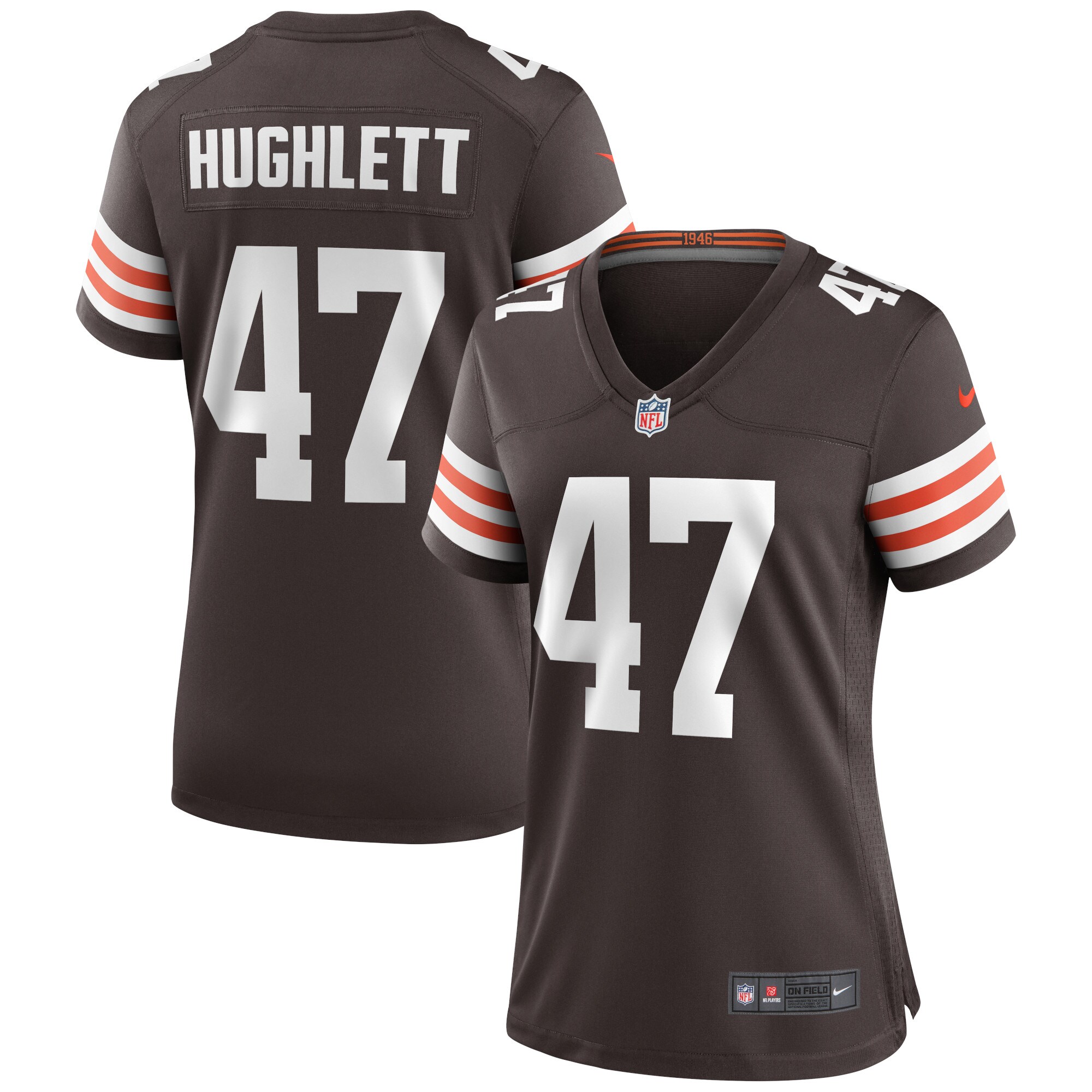 Charley Hughlett Cleveland Browns Game Jersey - Women's
