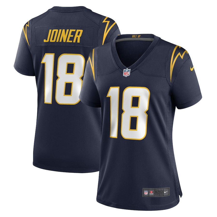 Charlie Joiner #18 Los Angeles Chargers Game Jersey - Women's | Navy