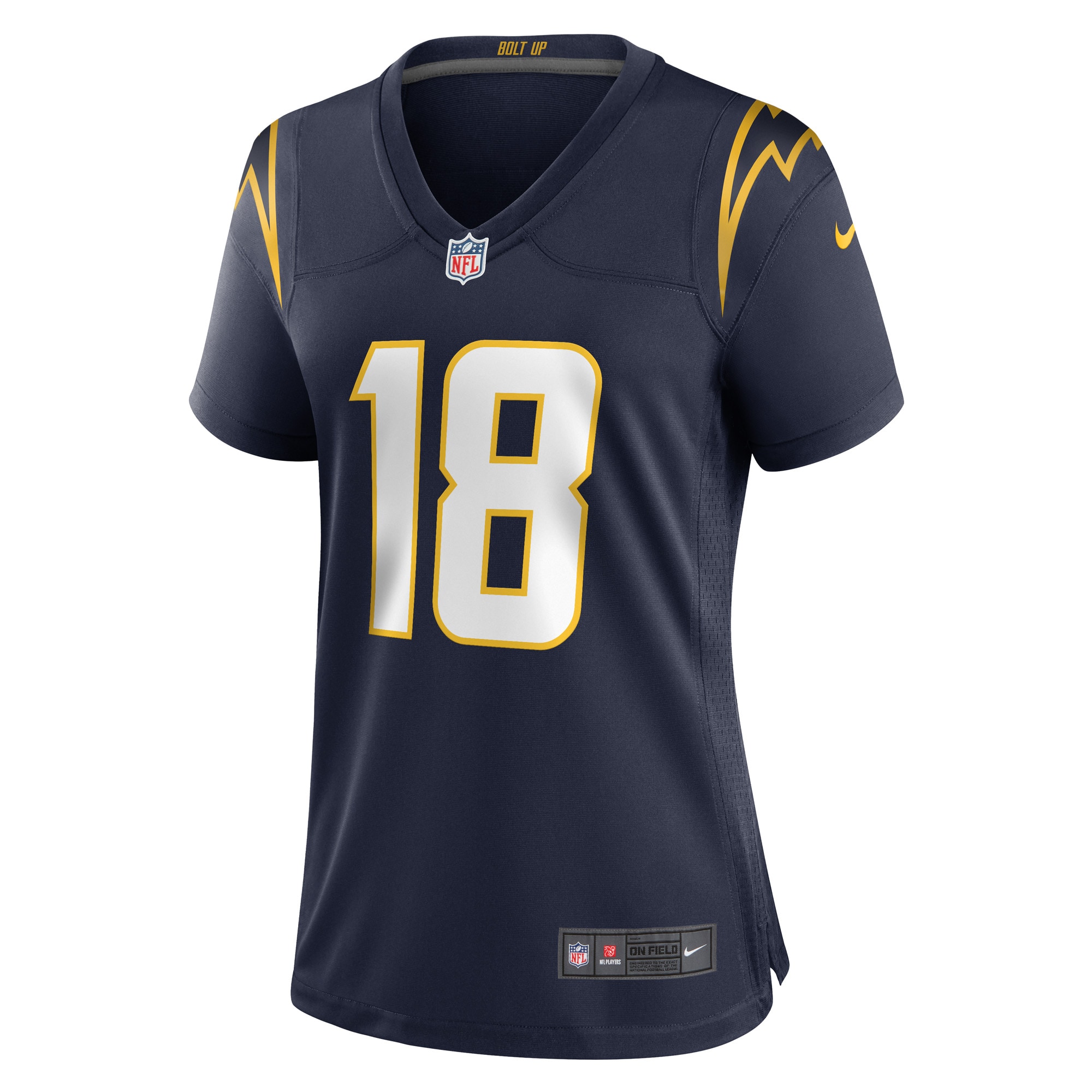 Alternative view of Charlie Joiner Los Angeles Chargers Retired Player Game Jersey - Women's