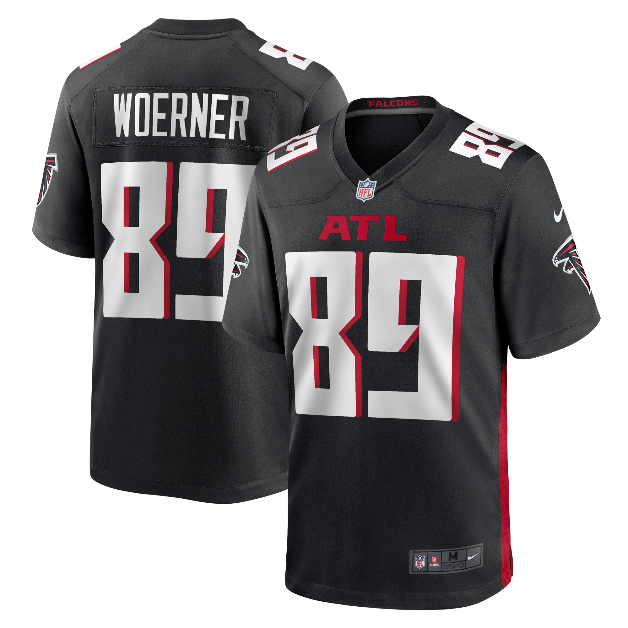 Charlie Woerner Atlanta Falcons Game Jersey - Men's