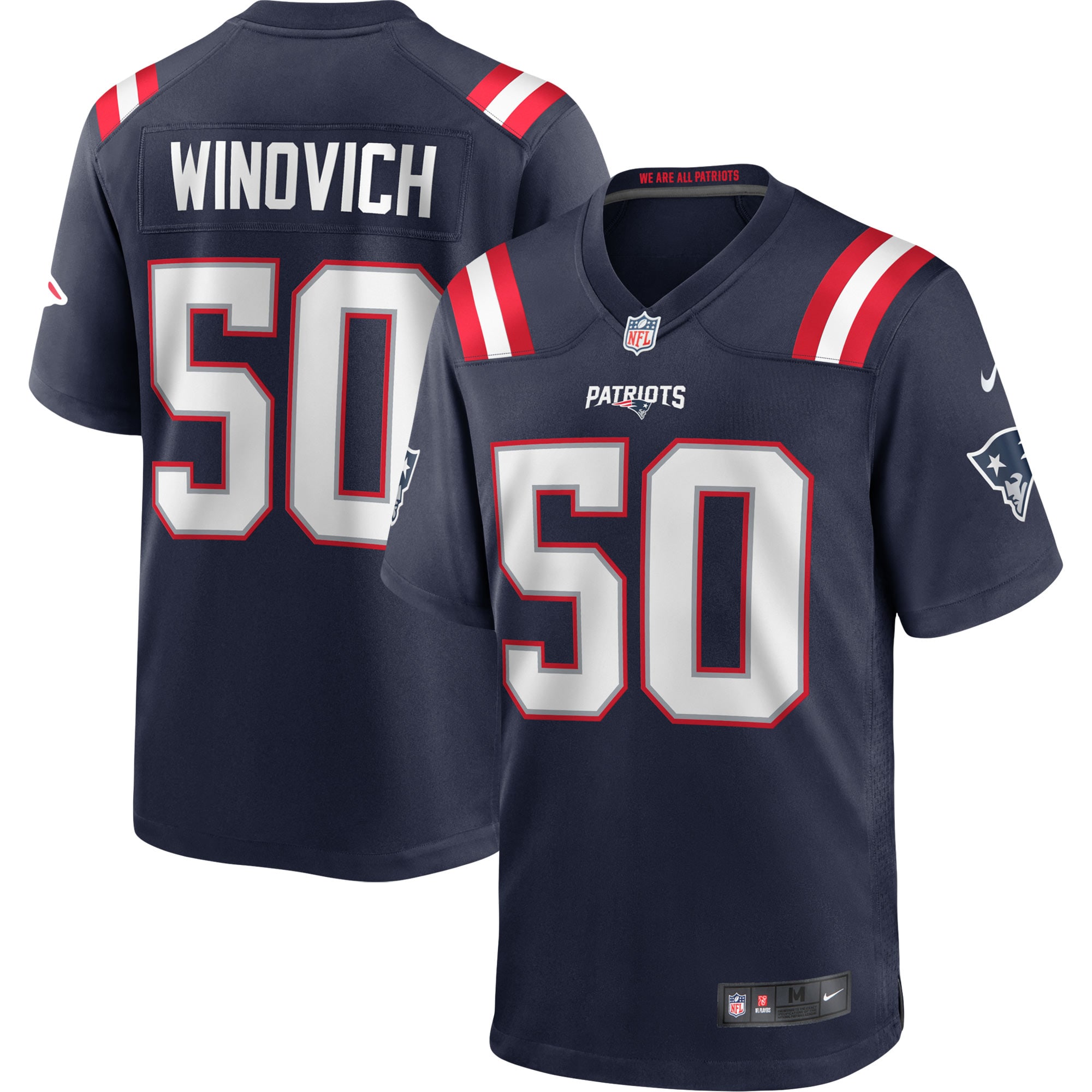Chase Winovich New England Patriots Game Jersey - Men's