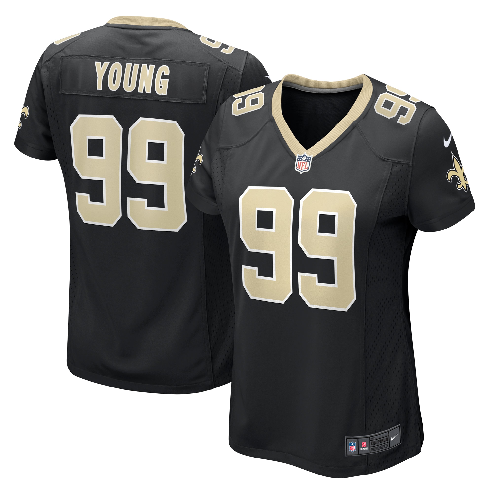 Chase Young New Orleans Saints Game Jersey - Women's