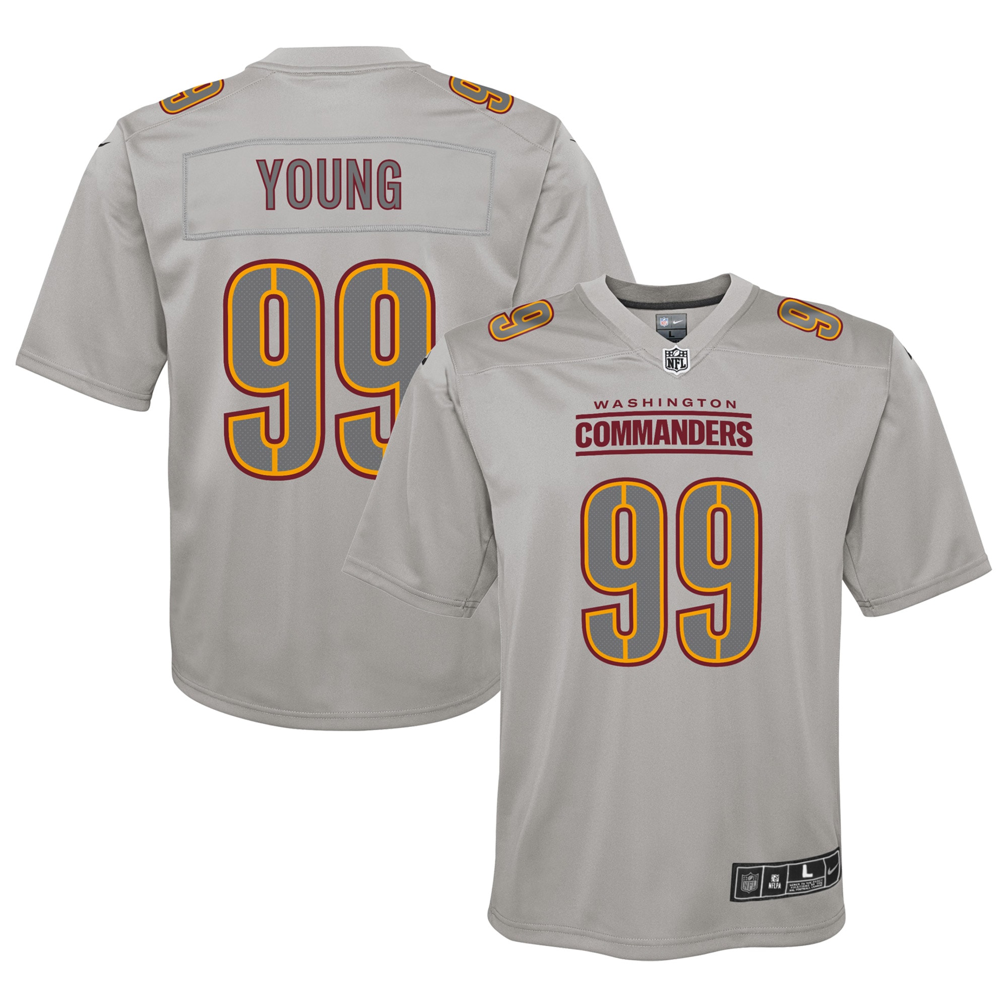 Chase Young Washington Commanders Game Jersey - Youth