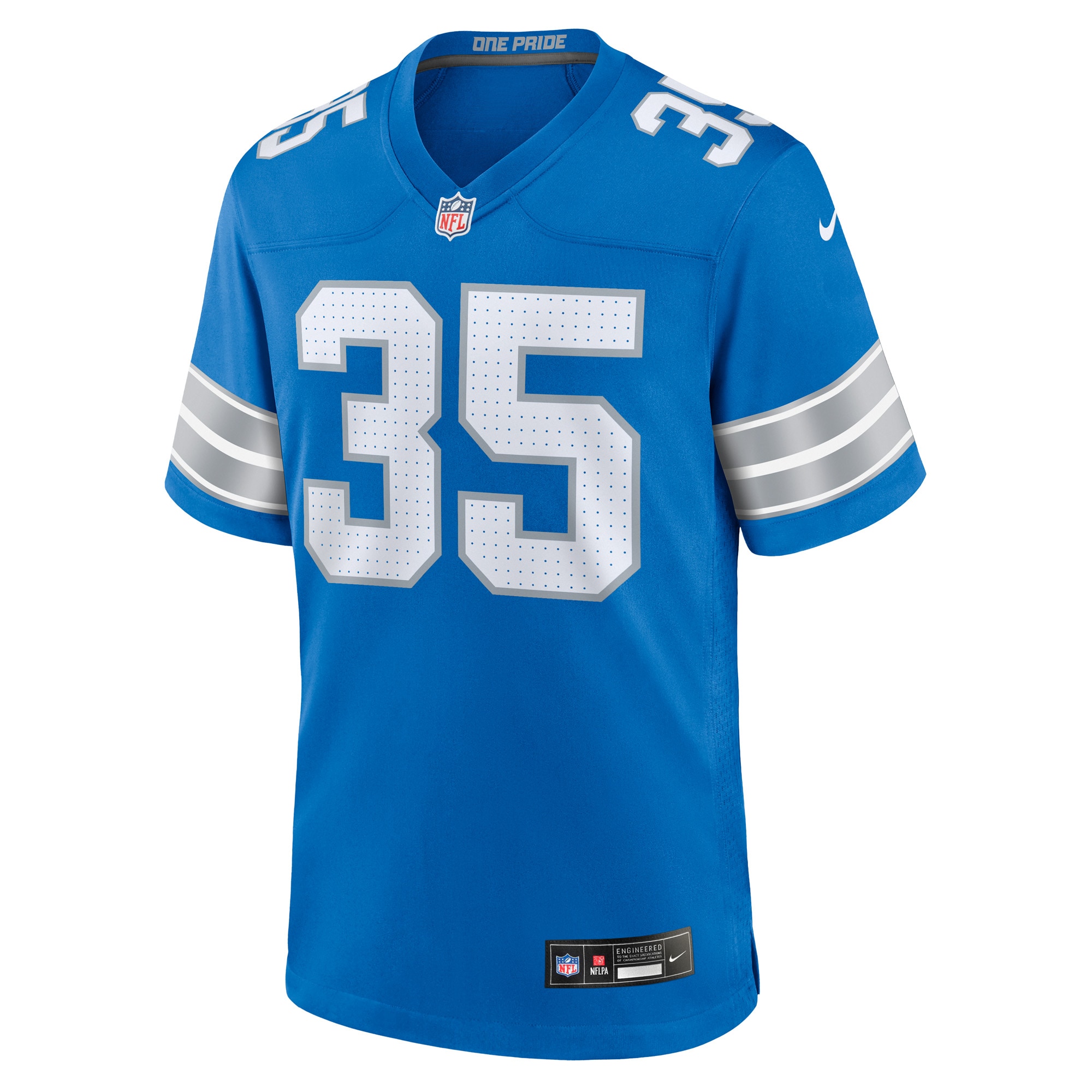 Alternative view of Chelen Garnes Detroit Lions Game Jersey - Men's