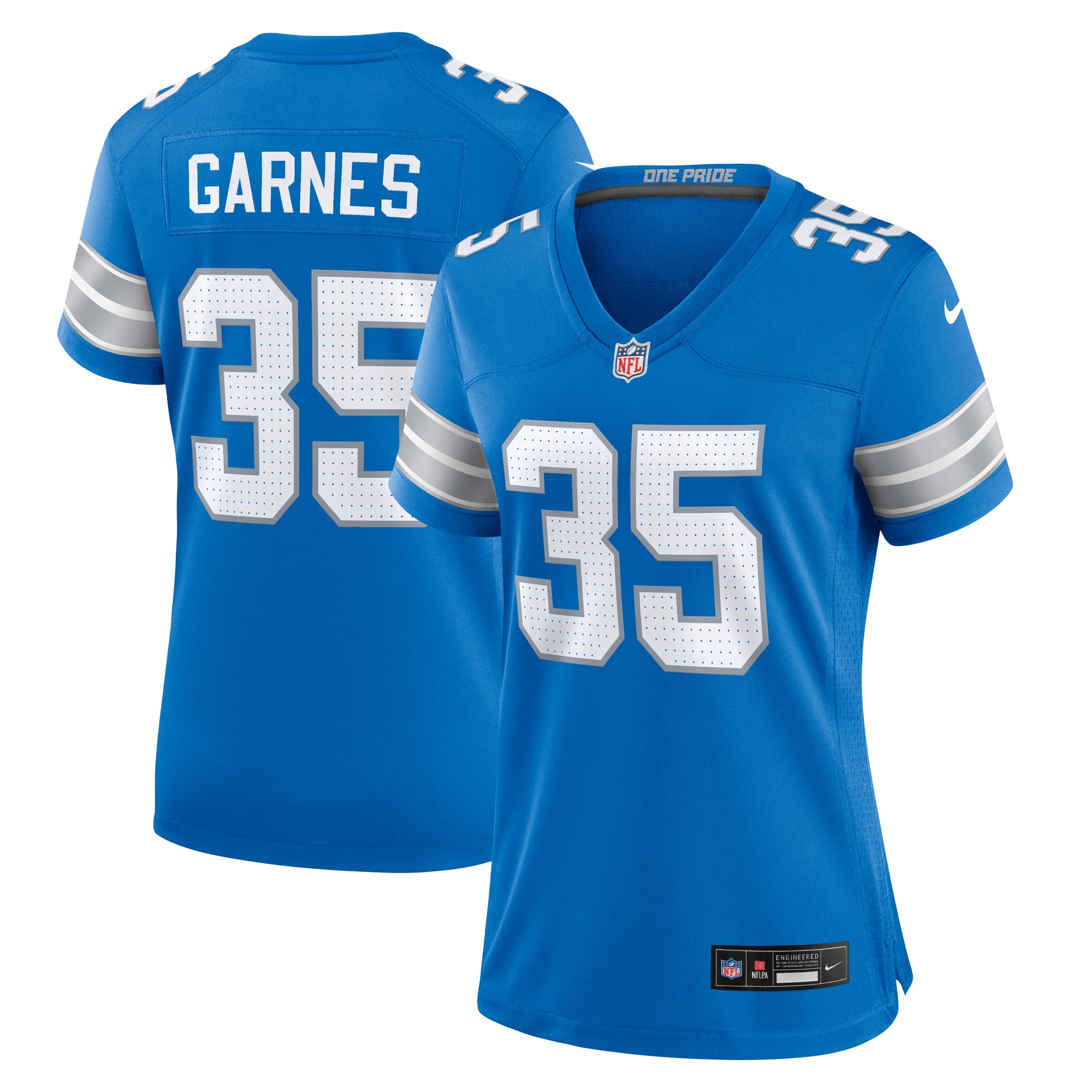 Chelen Garnes Detroit Lions Game Jersey - Women's