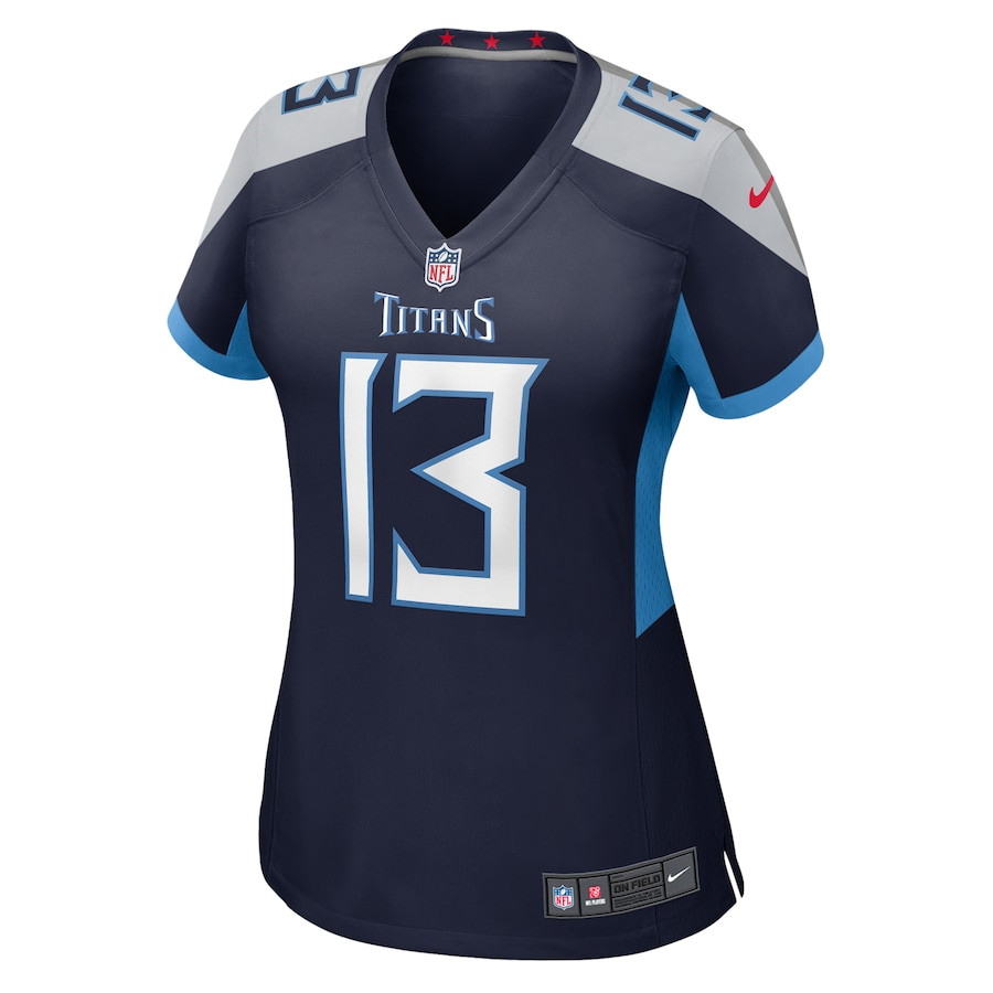 Alternative view of Chidobe Awuzie #13 Tennessee Titans Game Jersey - Women's | Navy