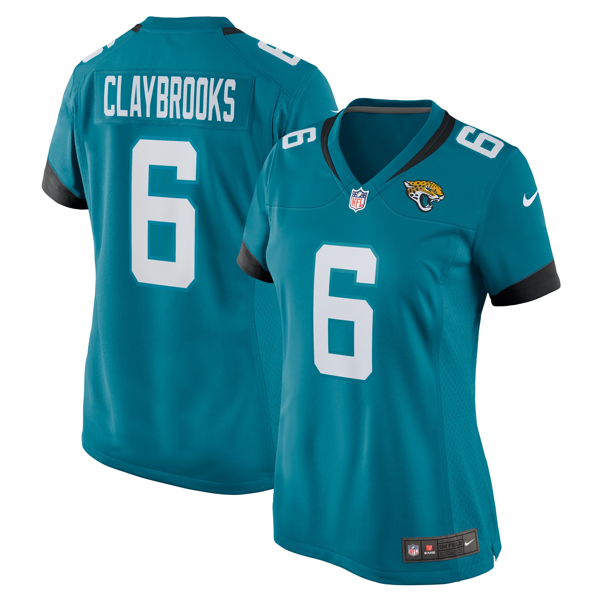 Chris Claybrooks Jacksonville Jaguars Game Jersey - Women's
