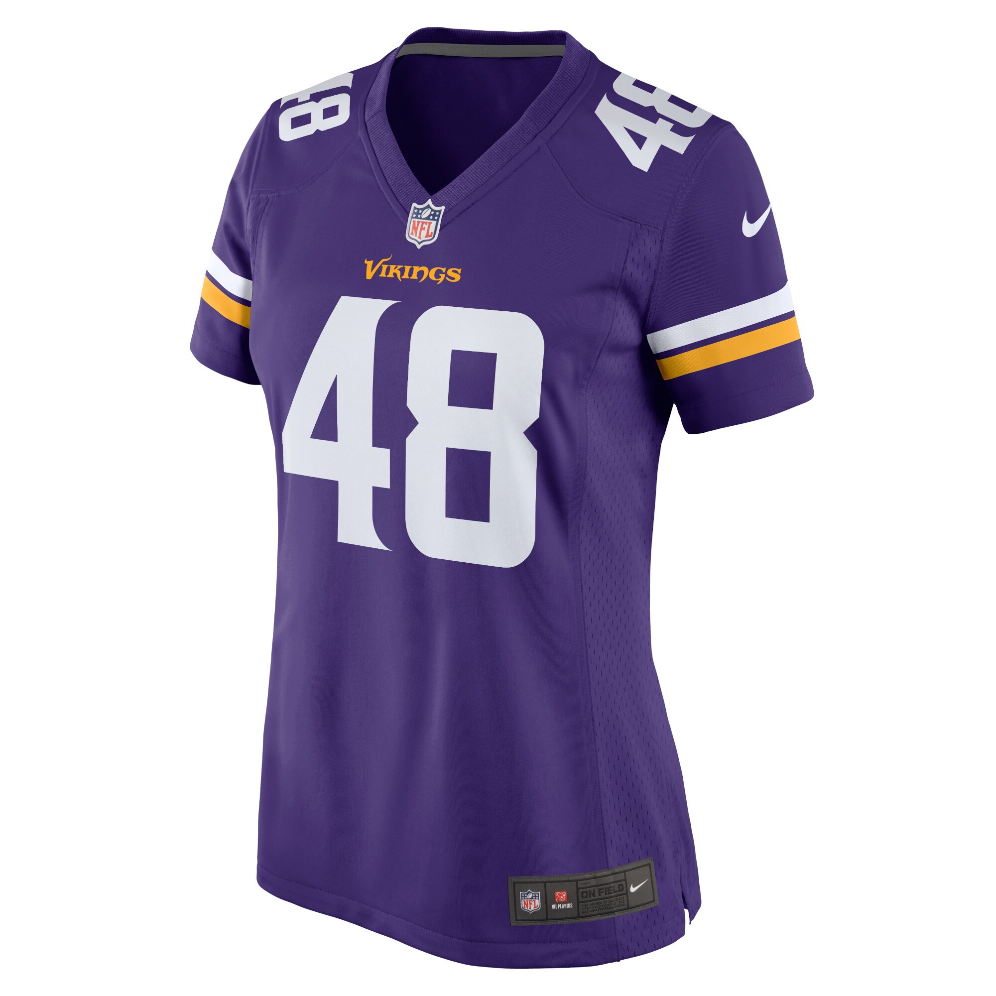 Alternative view of Chris Garrett Minnesota Vikings Game Jersey - Women's