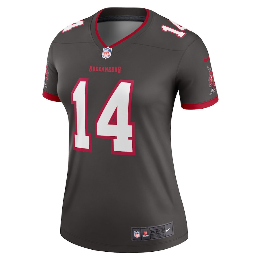 Alternative view of Chris Godwin #14 Tampa Bay Buccaneers Alternate Legend Jersey - Women's | Pewter