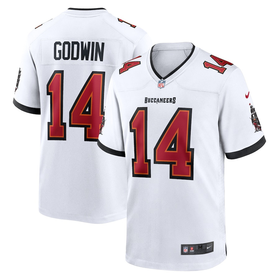 Chris Godwin #14 Tampa Bay Buccaneers Game Jersey - Men's | White