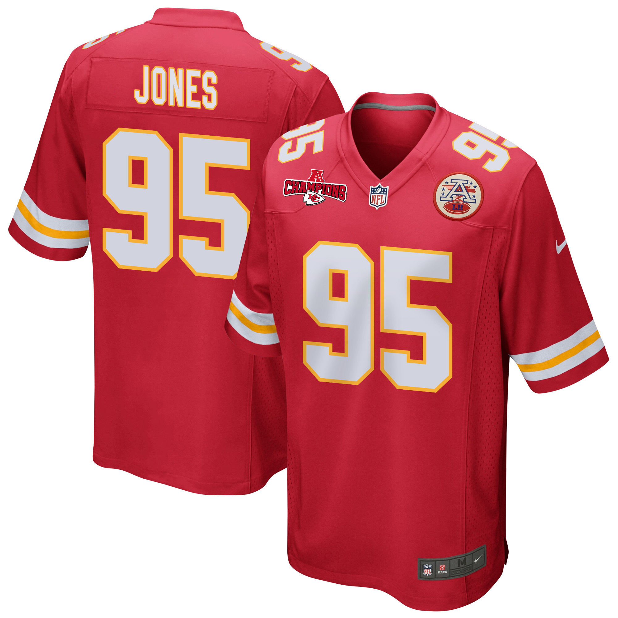Chris Jones #95 Kansas City Chiefs Game Jersey - Men's | Red