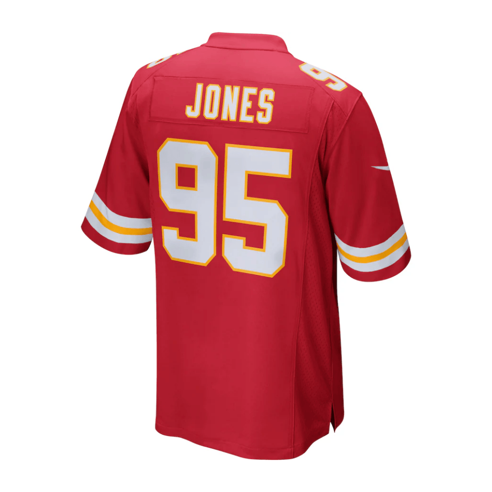 Chris Jones #95 Kansas City Chiefs Game Jersey - Men's | Red - Image 3