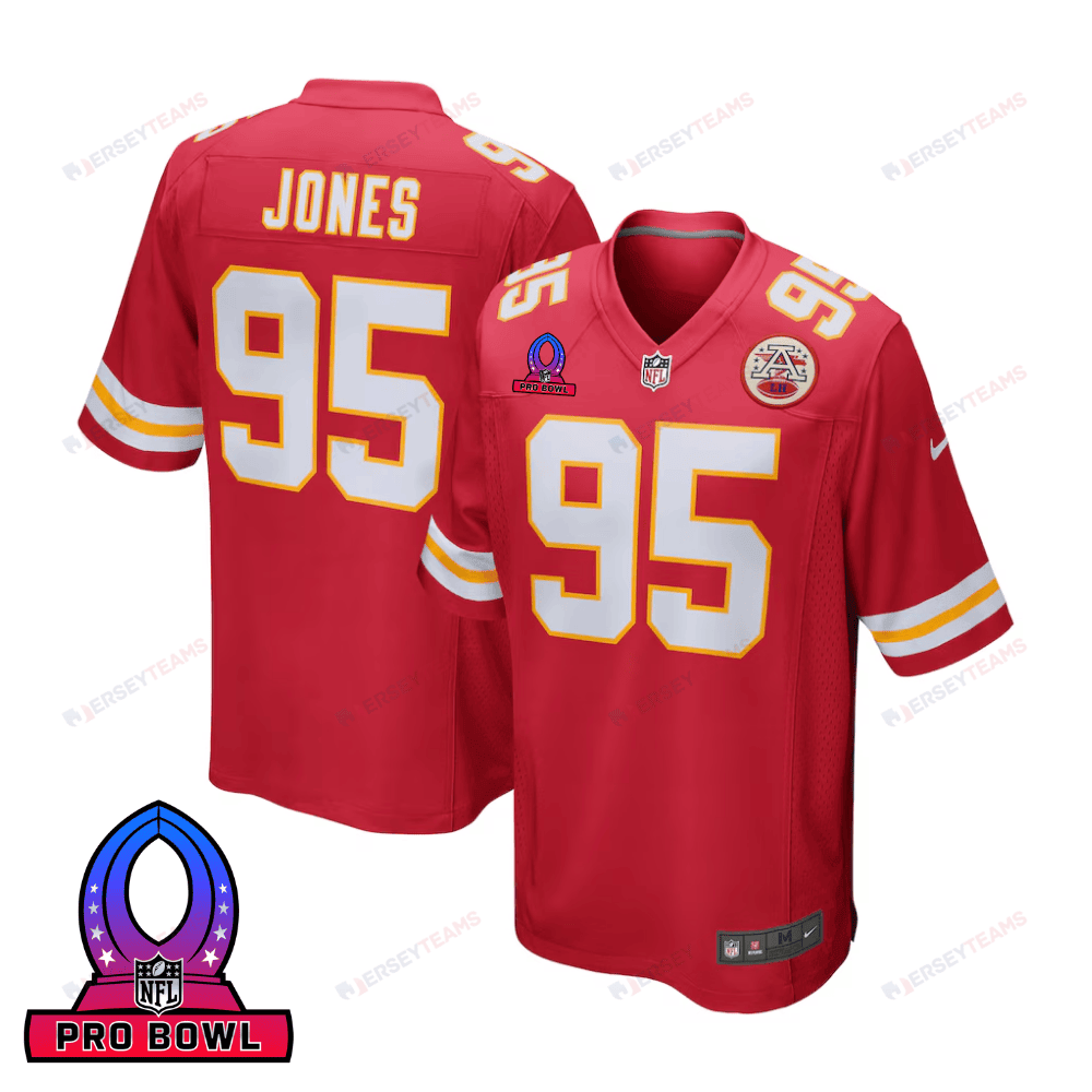 Chris Jones #95 Kansas City Chiefs Game Jersey - Men's | Red