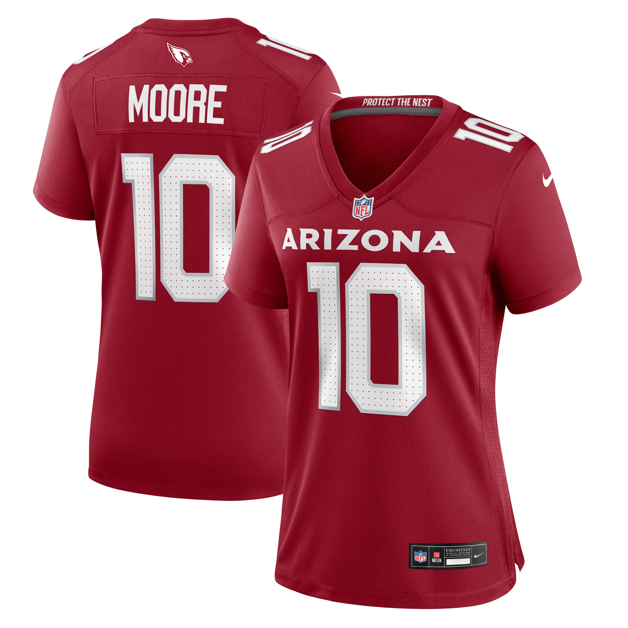 Chris Moore Arizona Cardinals Game Jersey - Women's