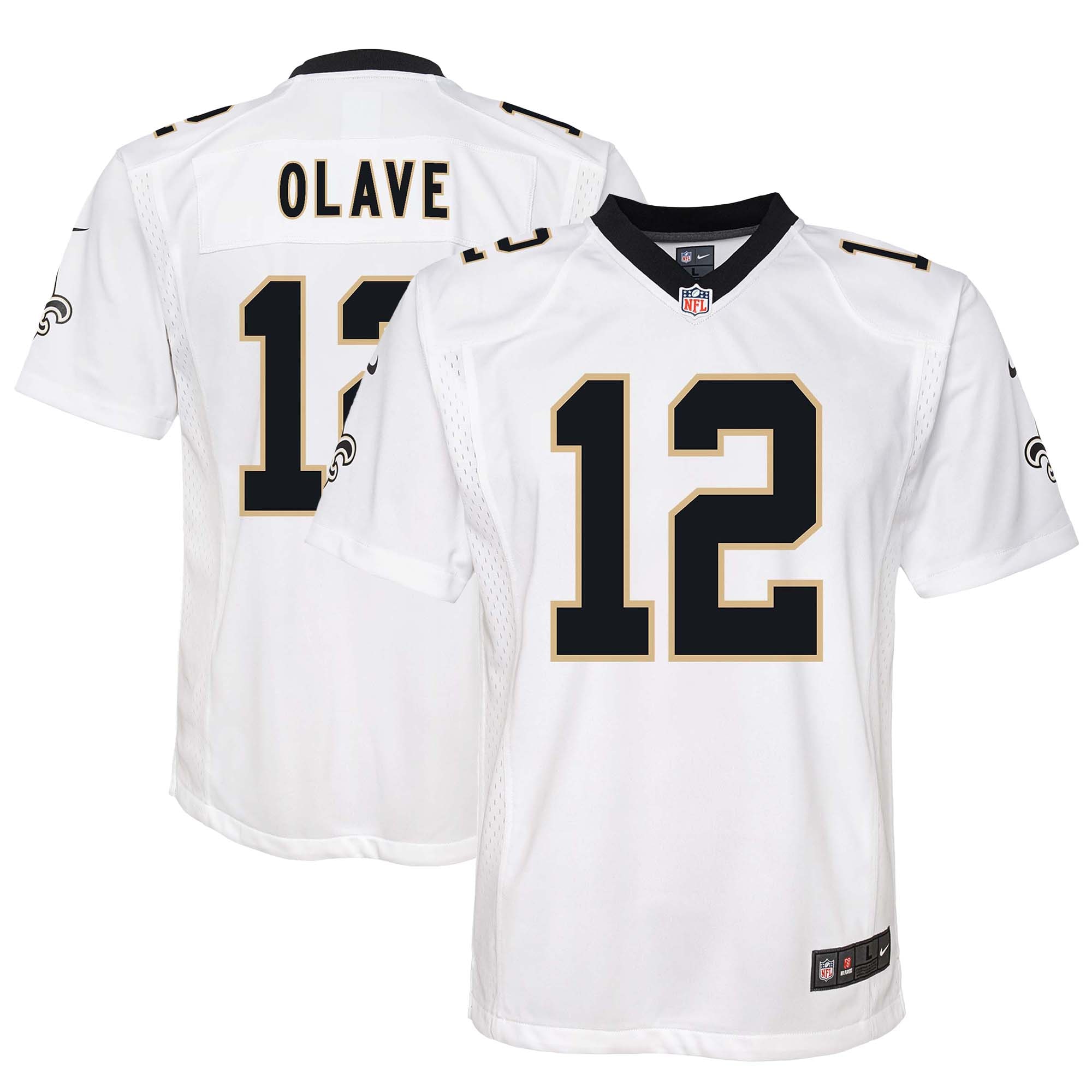 Chris Olave New Orleans Saints Game Jersey - Youth