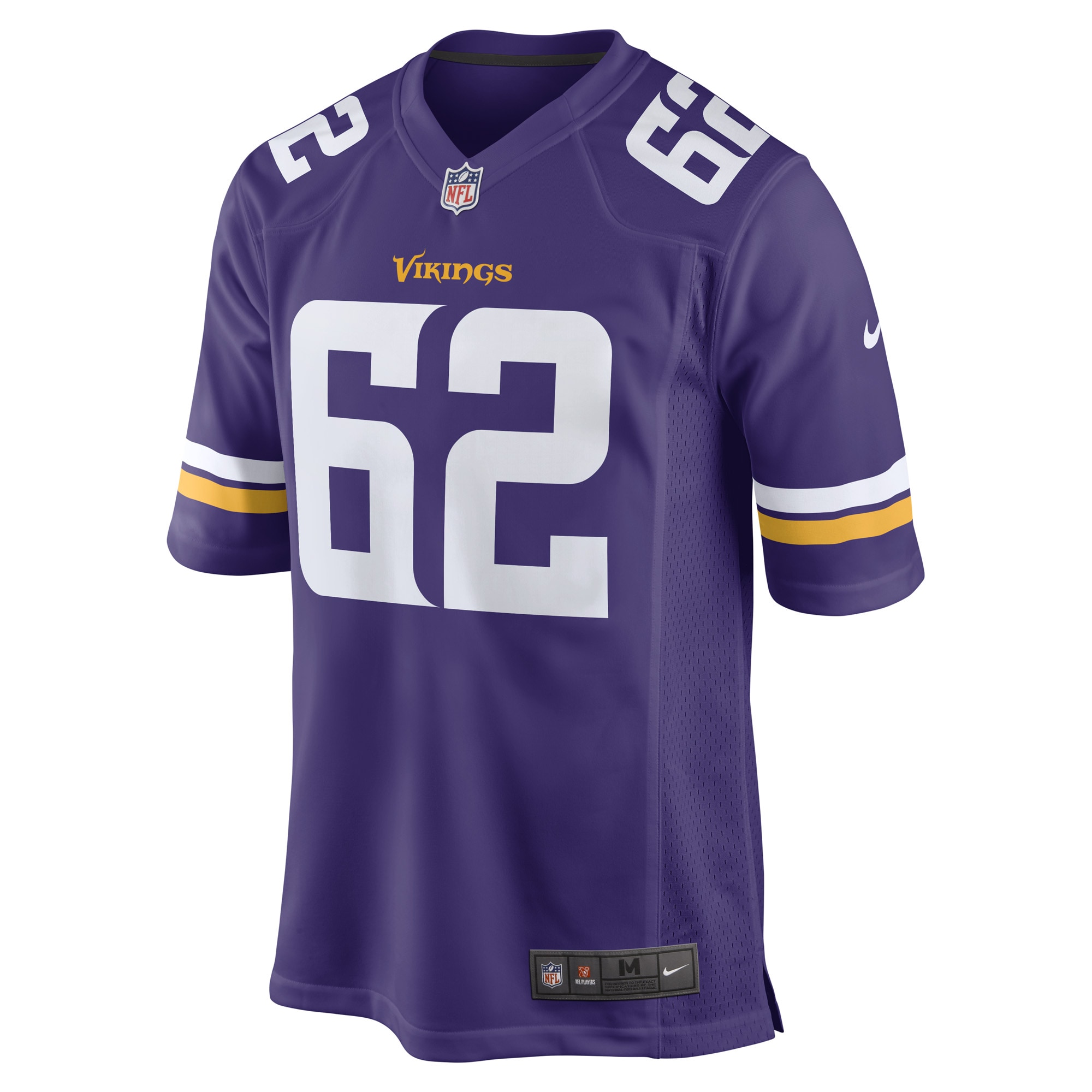 Alternative view of Chris Reed Minnesota Vikings Game Jersey - Men's