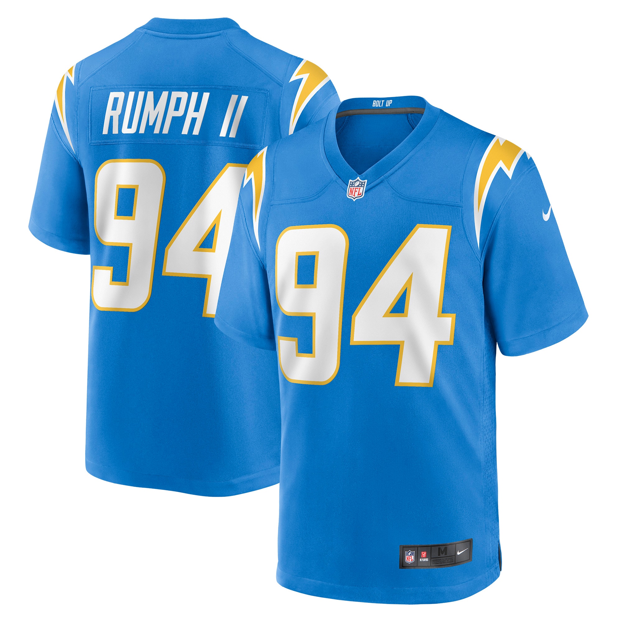 Chris Rumph II Los Angeles Chargers Game Jersey - Men's