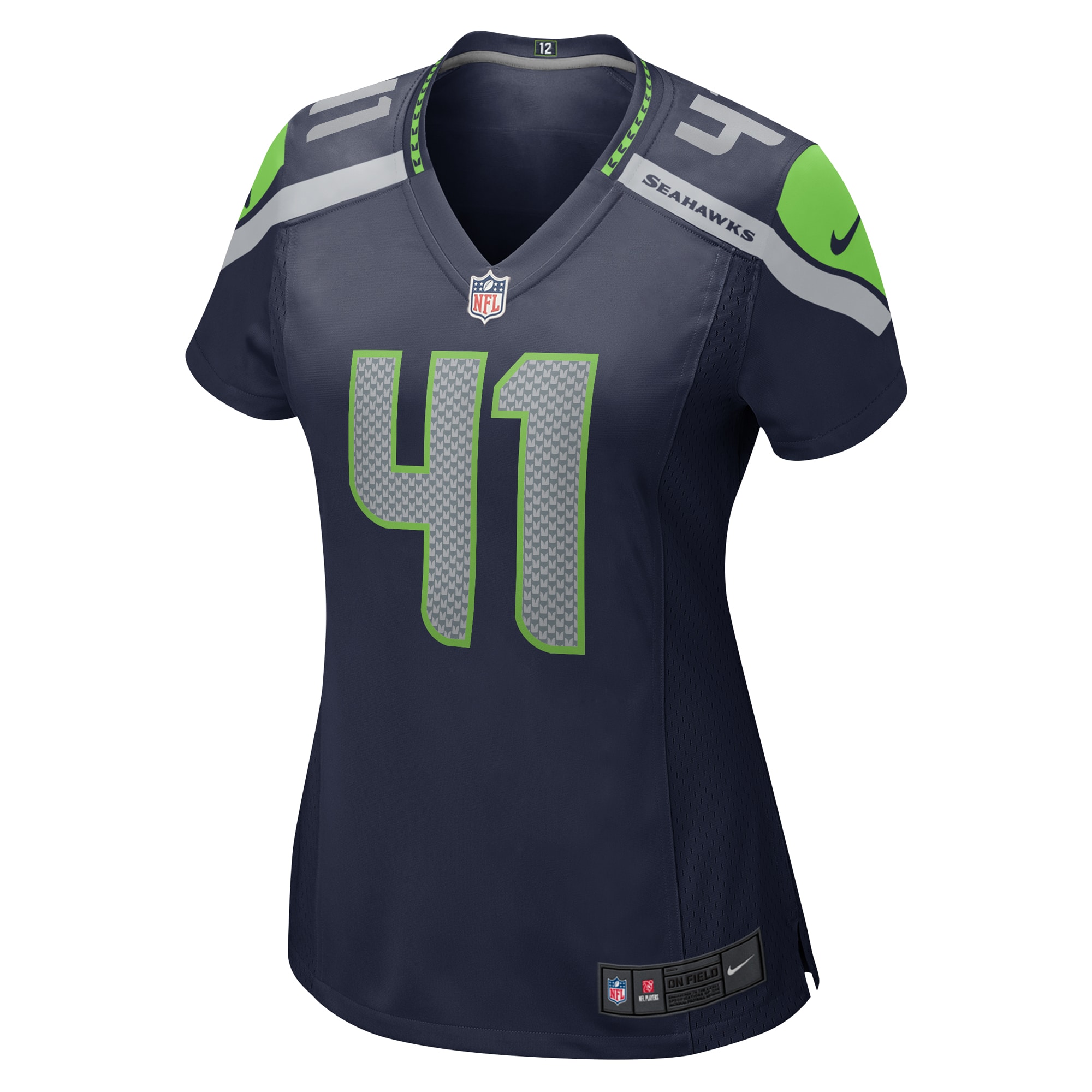 Alternative view of Chris Stoll Seattle Seahawks Game Jersey - Women's