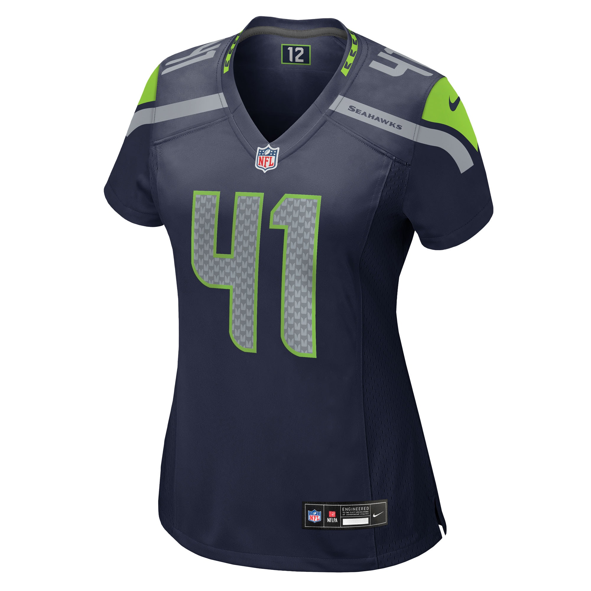 Alternative view of Chris Stoll Seattle Seahawks Game Jersey - Women's