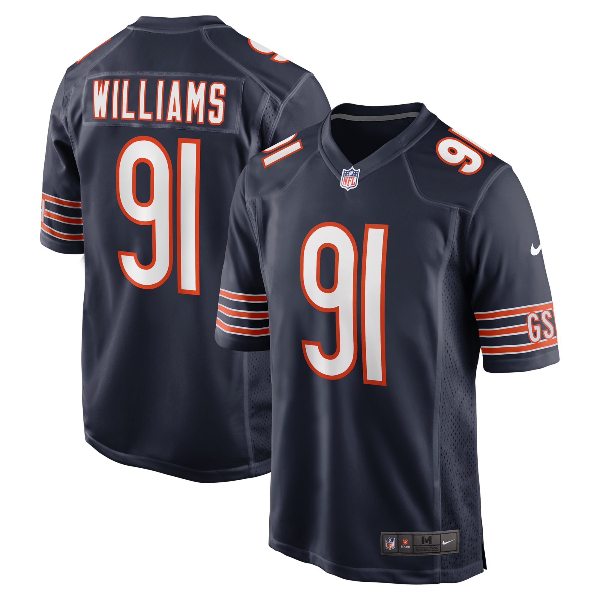 Chris Williams Chicago Bears Game Jersey - Men's