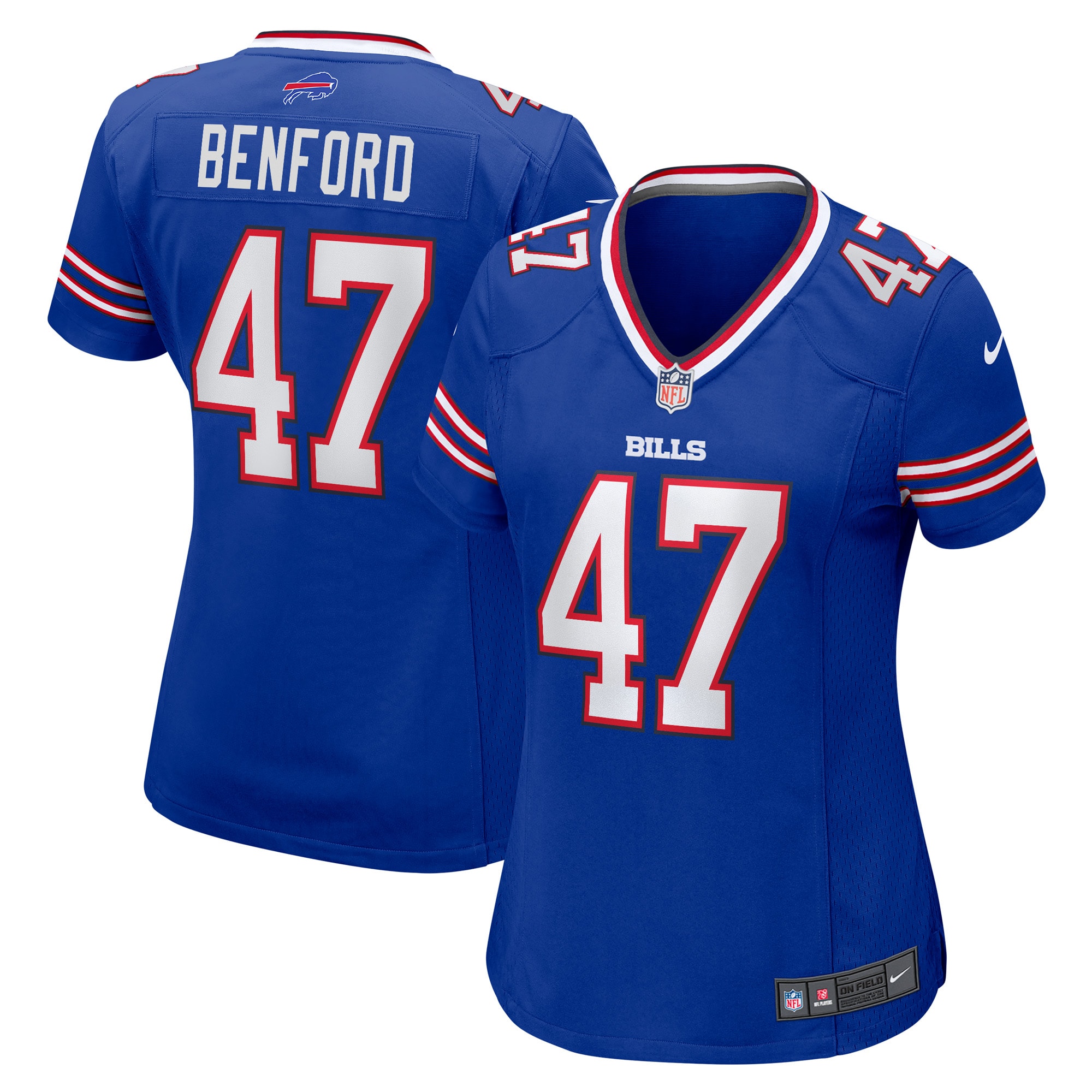 Christian Benford Buffalo Bills Game Jersey - Women's