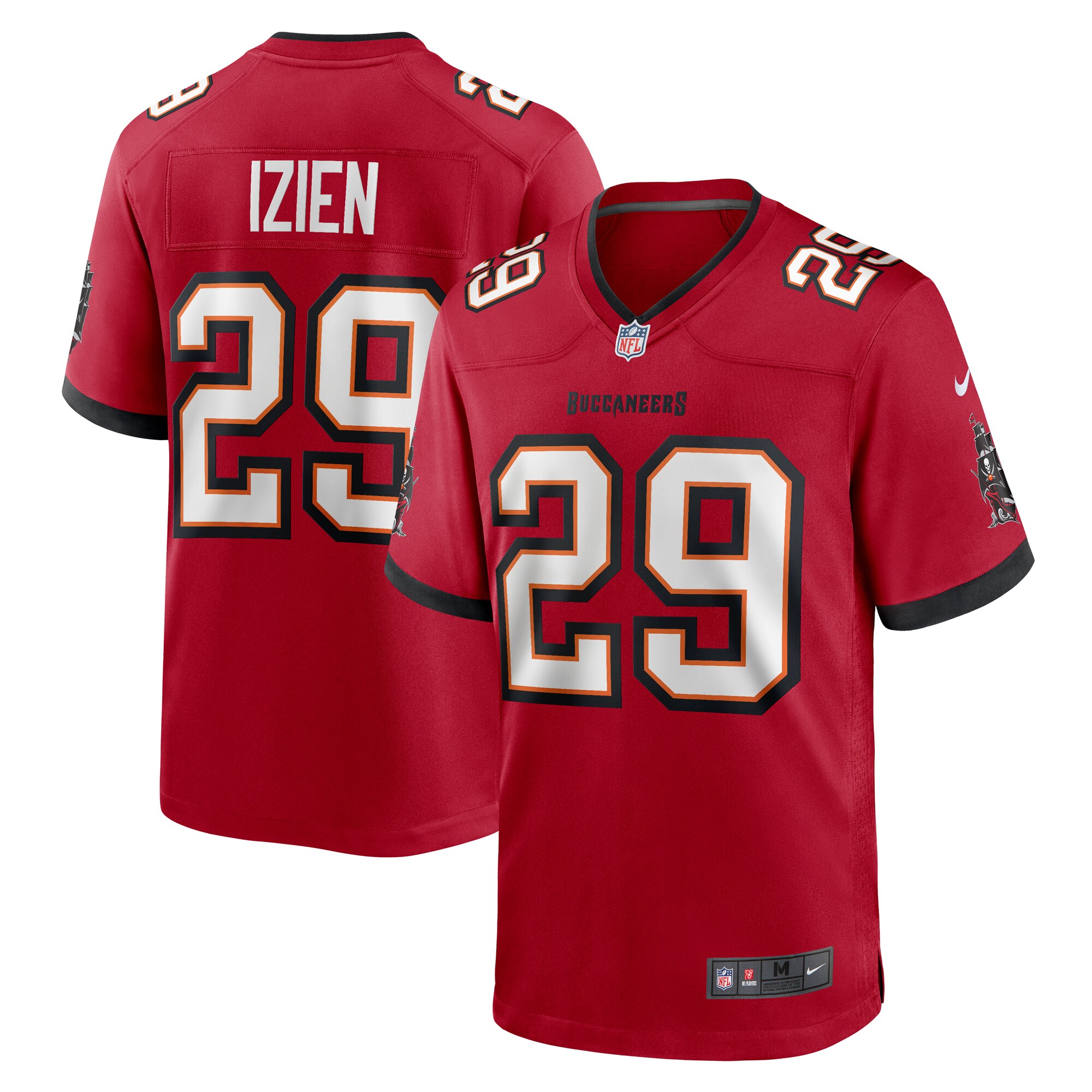 Christian Izien Tampa Bay Buccaneers Game Jersey - Men's