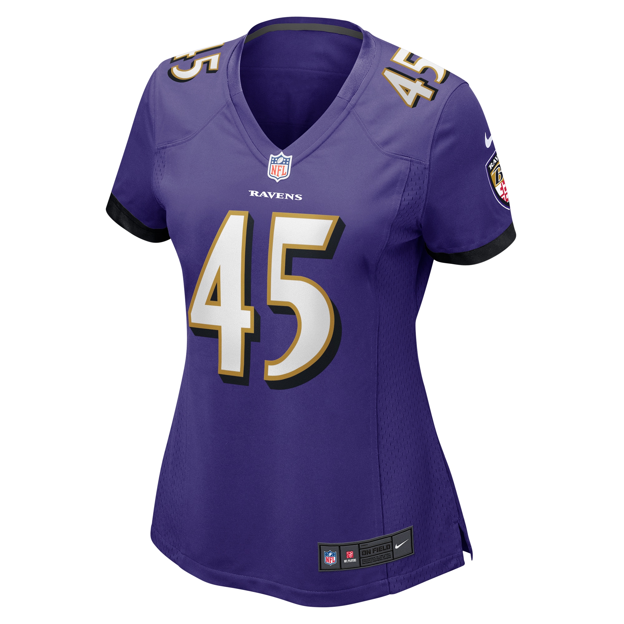 Alternative view of Christian Matthew Baltimore Ravens Game Jersey - Women's