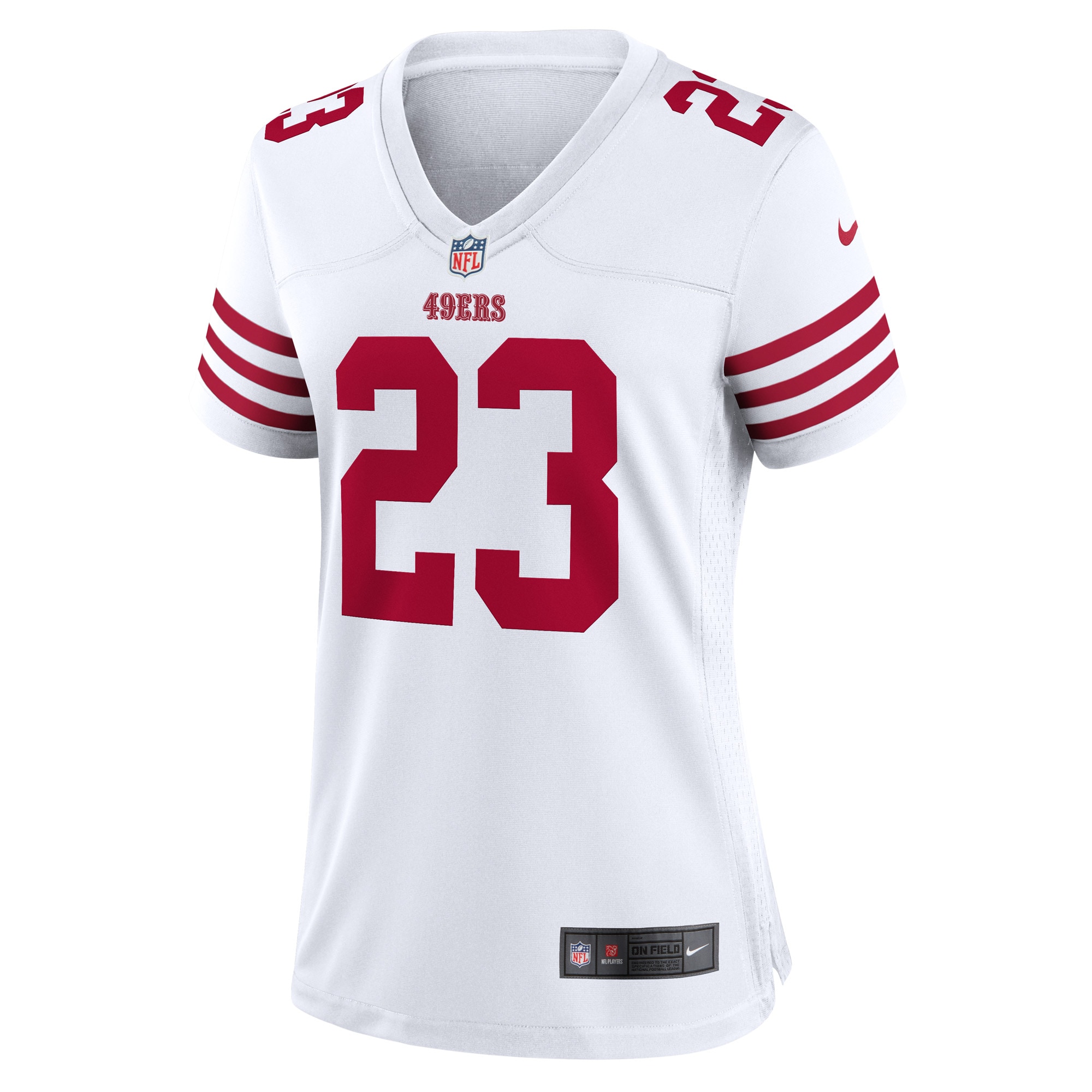 Alternative view of Christian McCaffrey San Francisco 49ers Game Jersey - Women's