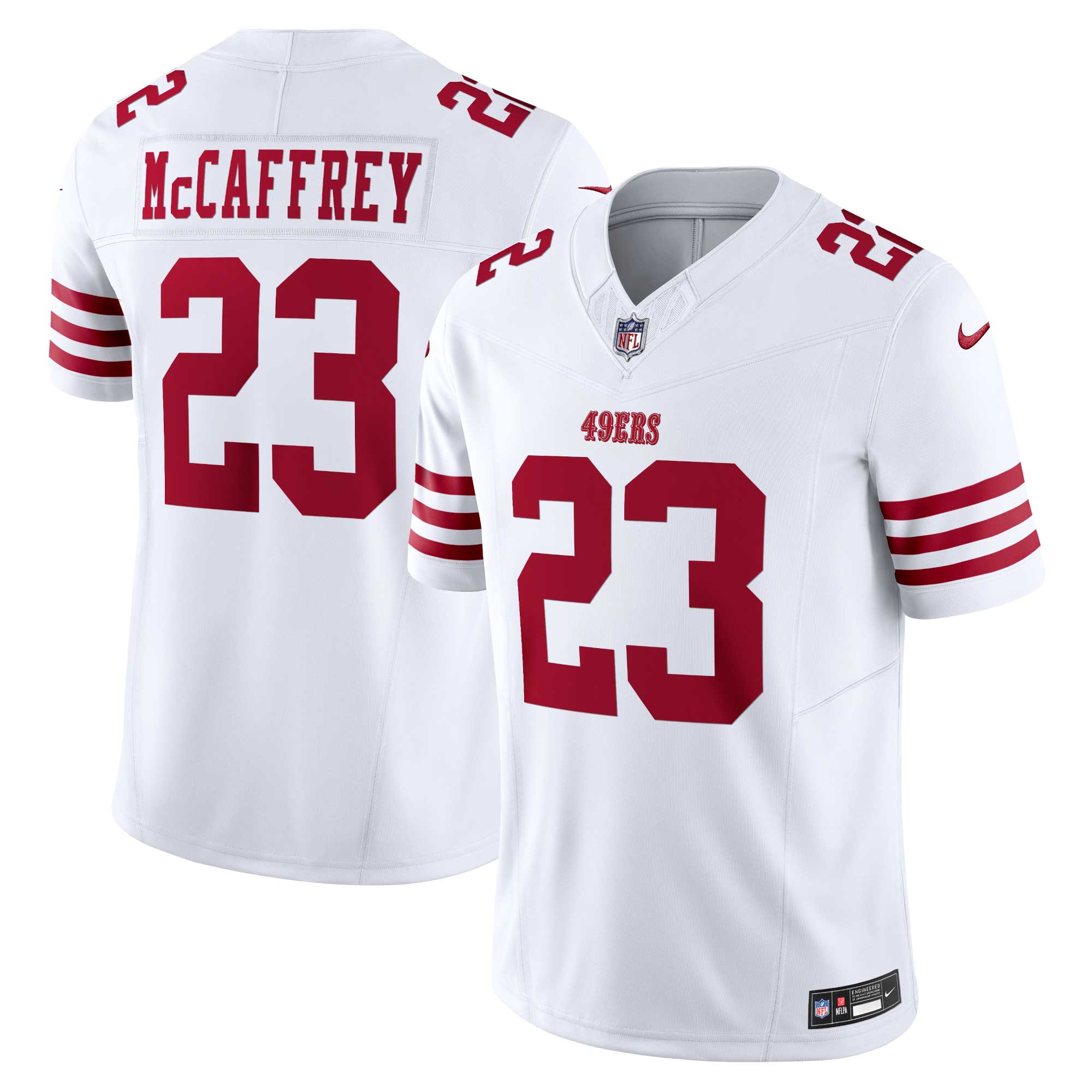 Christian McCaffrey San Francisco 49ers Vapor F.U.S.E. Limited Jersey - Men's
