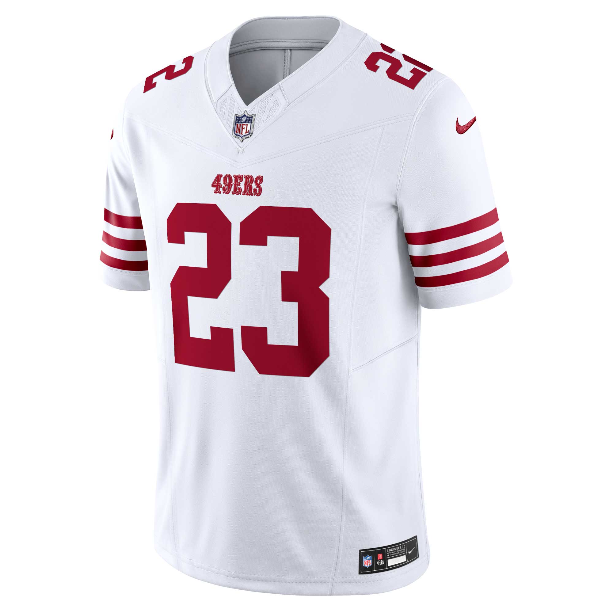 Alternative view of Christian McCaffrey San Francisco 49ers Vapor F.U.S.E. Limited Jersey - Men's