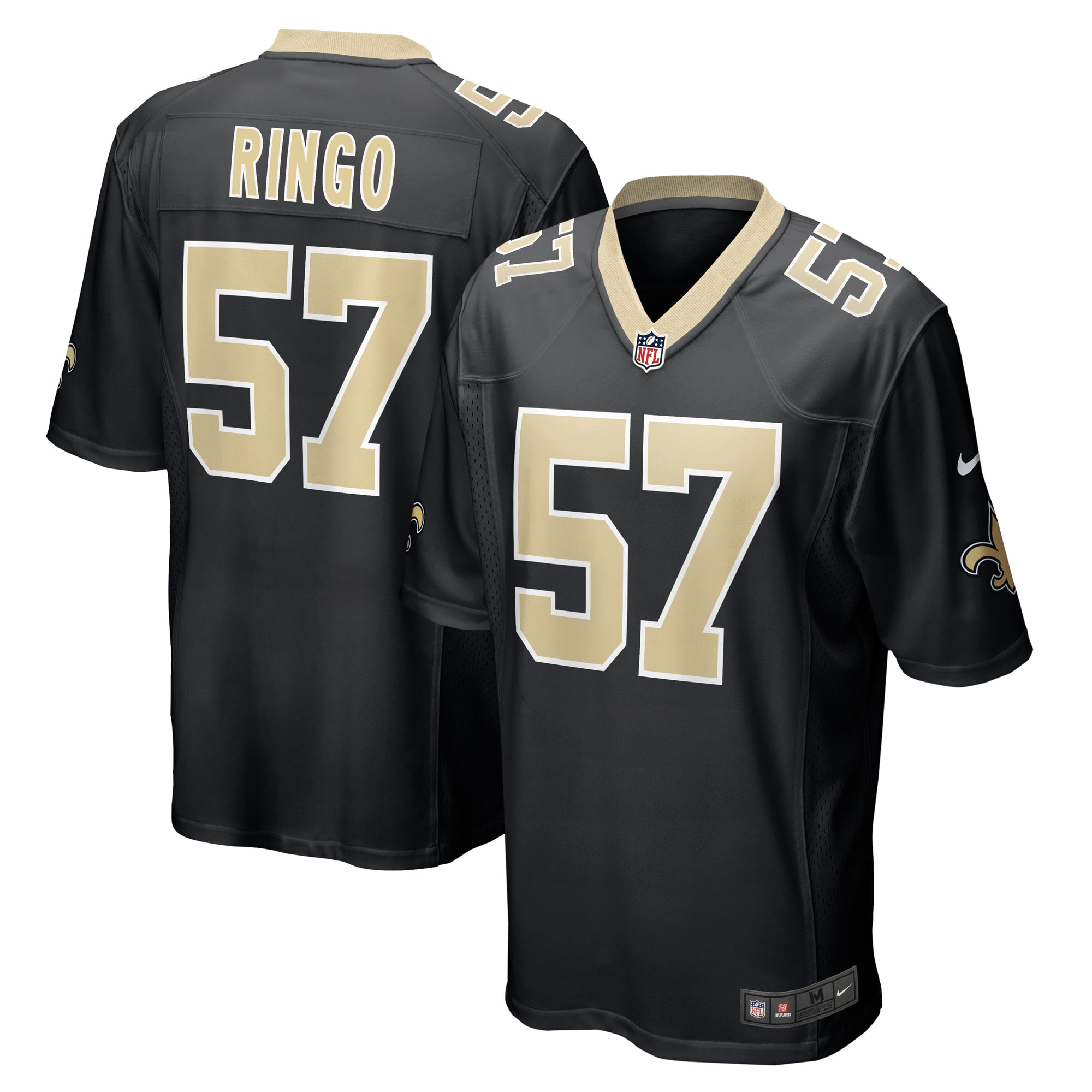 Christian Ringo New Orleans Saints Game Jersey - Men's