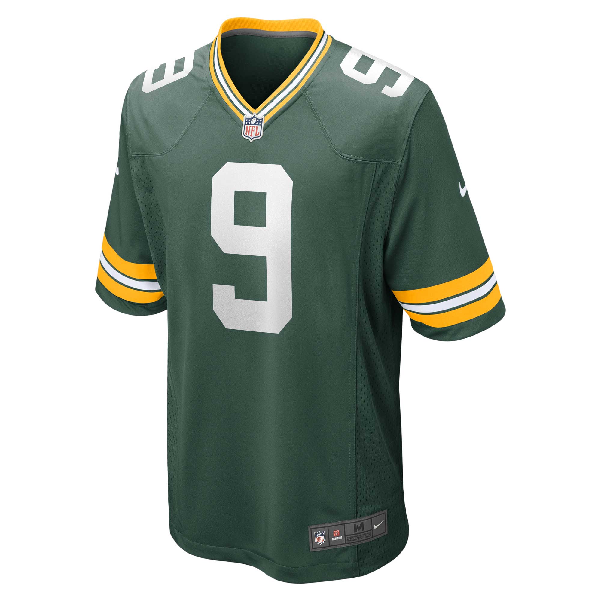 Alternative view of Christian Watson Green Bay Packers Game Jersey - Men's