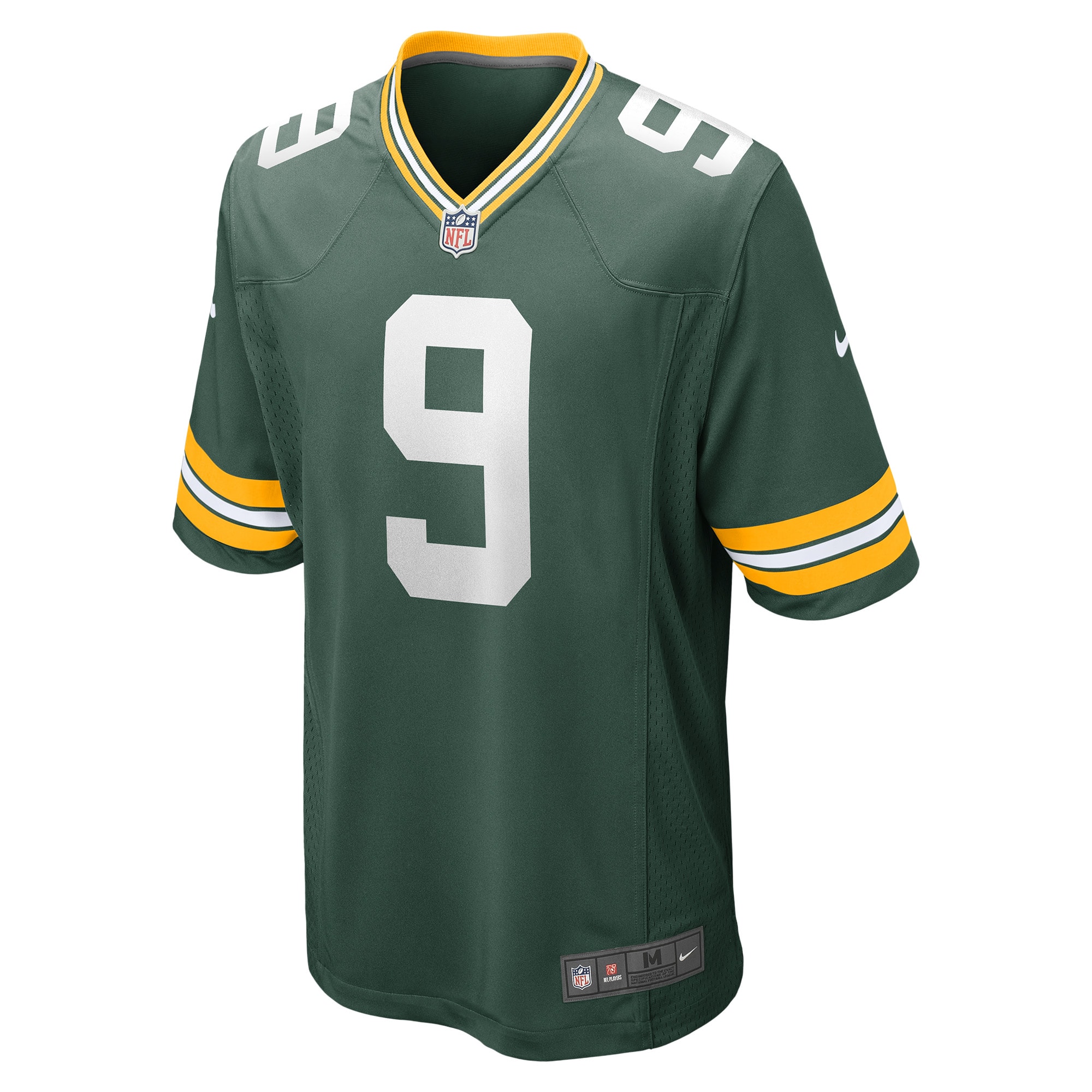 Alternative view of Christian Watson Green Bay Packers Game Jersey - Men's