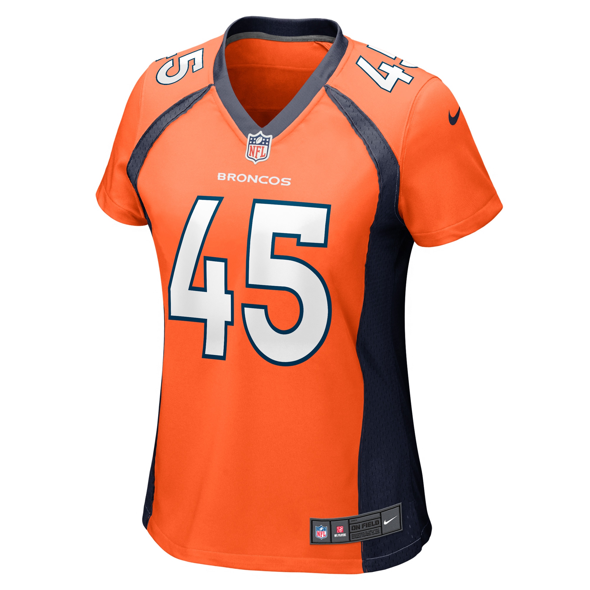 Alternative view of Christopher Allen Denver Broncos Game Jersey - Women's