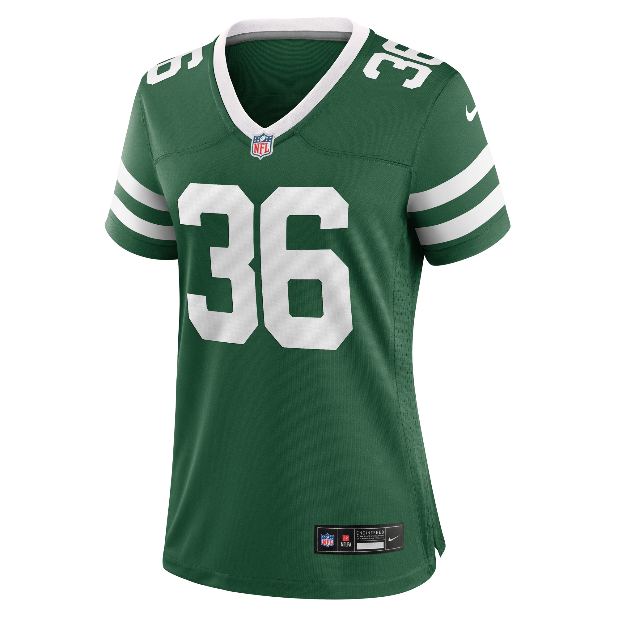 Alternative view of Chuck Clark New York Jets Game Jersey - Women's